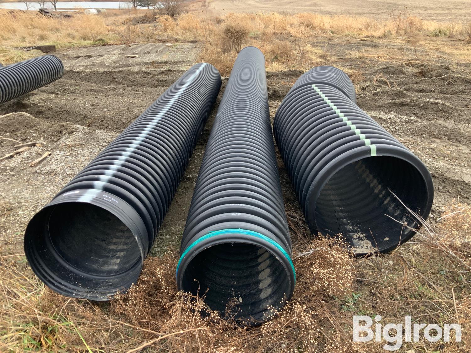 ADS Corrugated Black Plastic Pipe BigIron Auctions