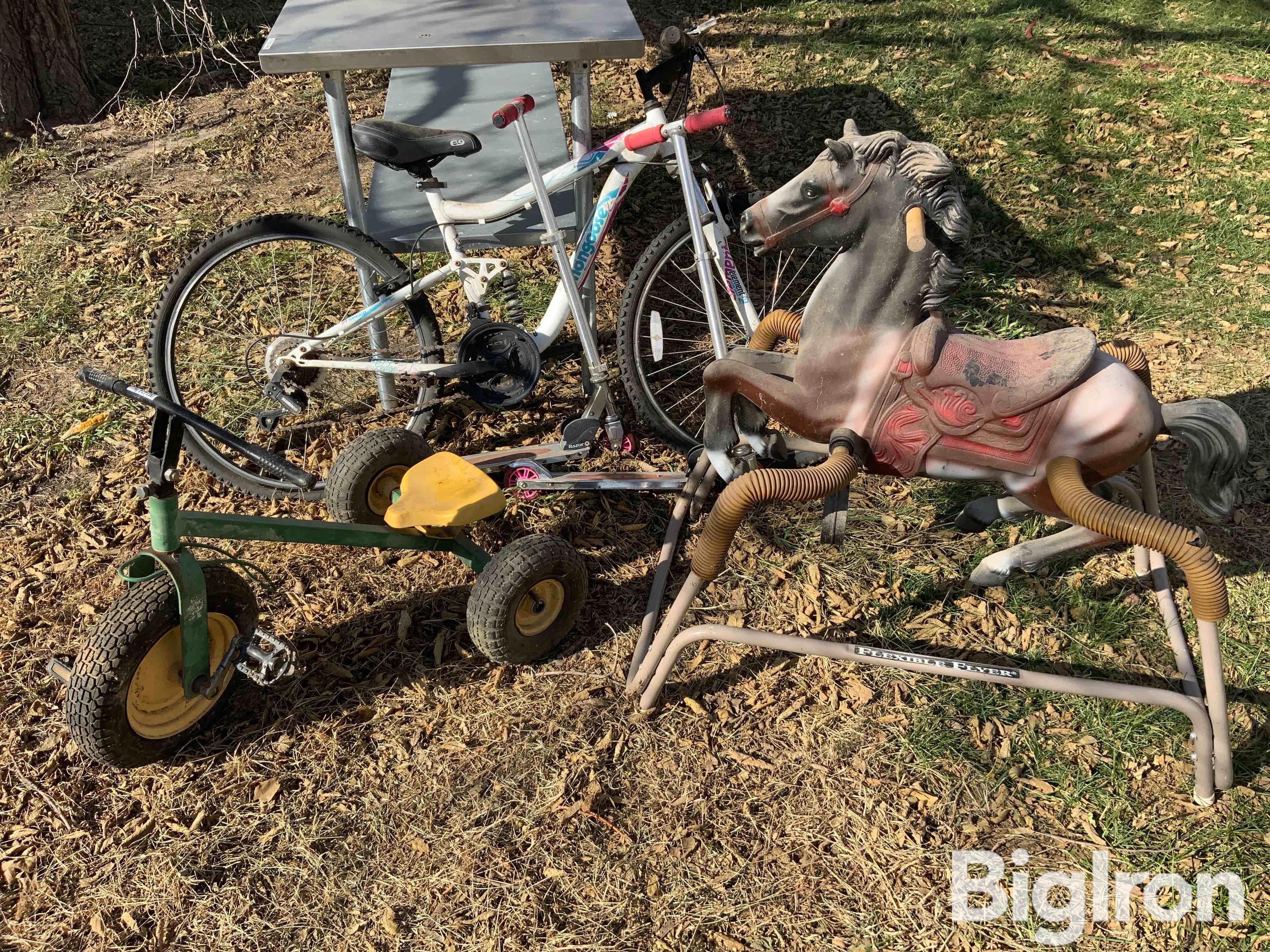 Bouncing cheap pony scooter