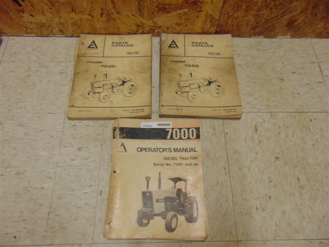 Allis-Chalmers Parts And Operator's Manuals BigIron Auctions