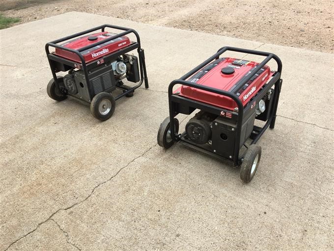 2006 Homelite HG6000 2 Portable Generators BigIron Auctions