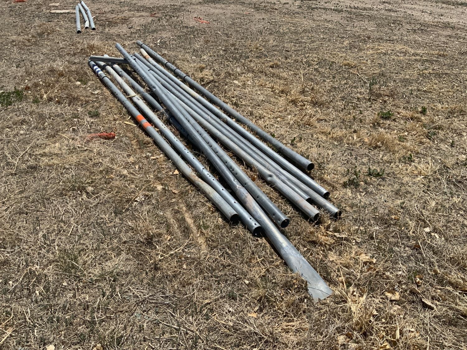 Galvanized Pipe Posts BigIron Auctions