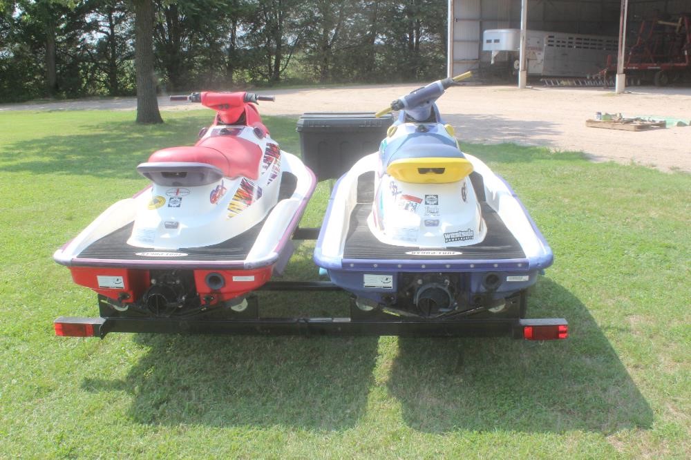 Sea Doo GSX Jet Skis W/Trailer BigIron Auctions