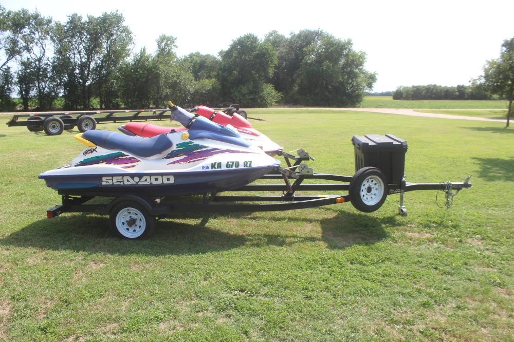 Sea Doo GSX Jet Skis W/Trailer BigIron Auctions