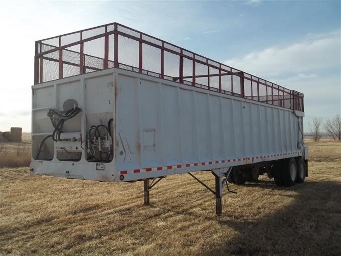 2009 Hitchcock Chain Floor T A Trailer Bigiron Auctions