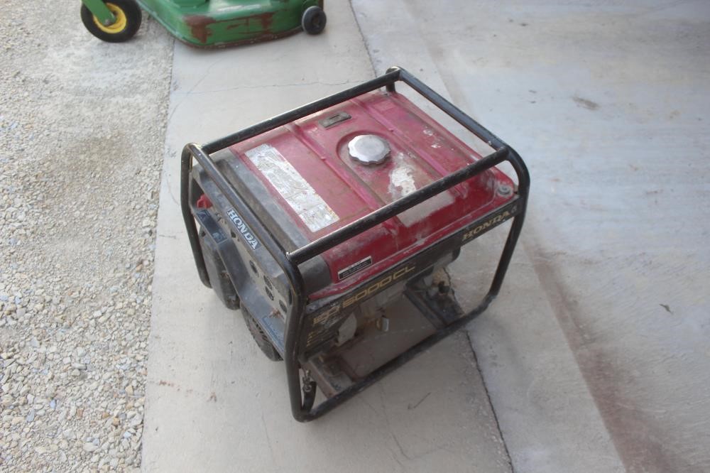 Honda EG5000CL Portable Generator BigIron Auctions