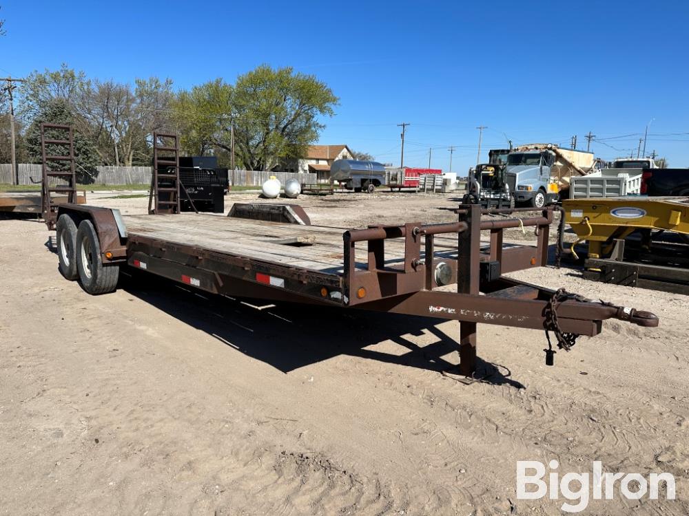 2008 Lamar T/A Flatbed Trailer BigIron Auctions