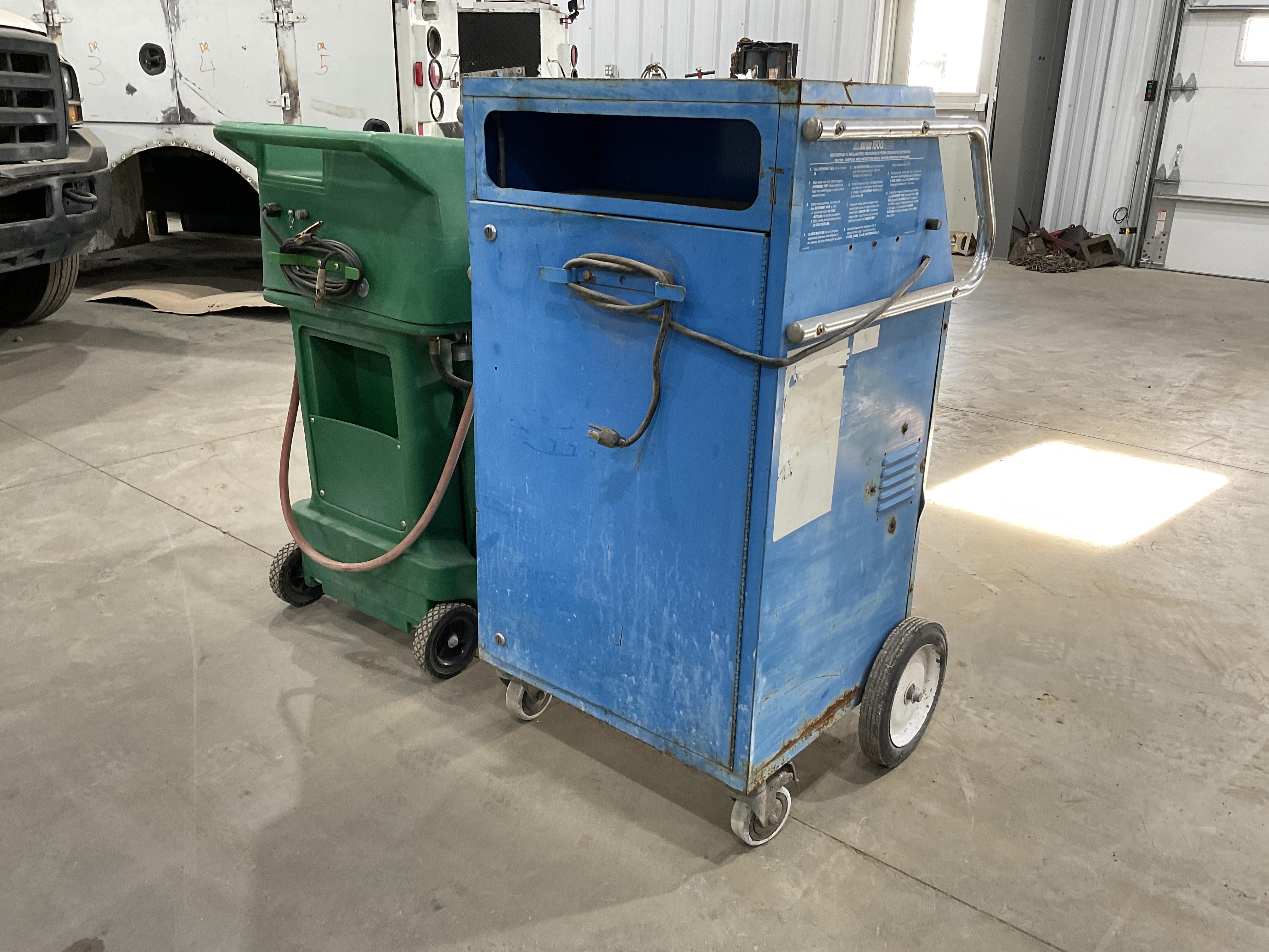 MOC Coolant & IGLO Refrigerant Reclamation Recharging Systems BigIron