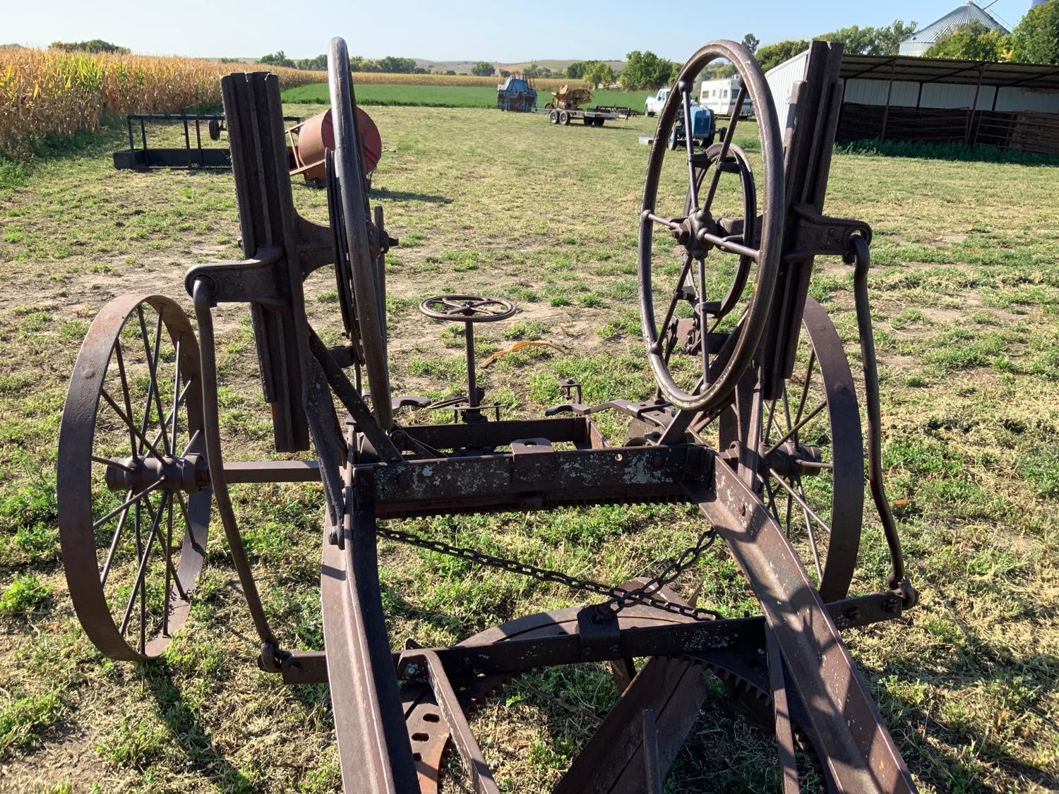 Horse Drawn Road Grader BigIron Auctions