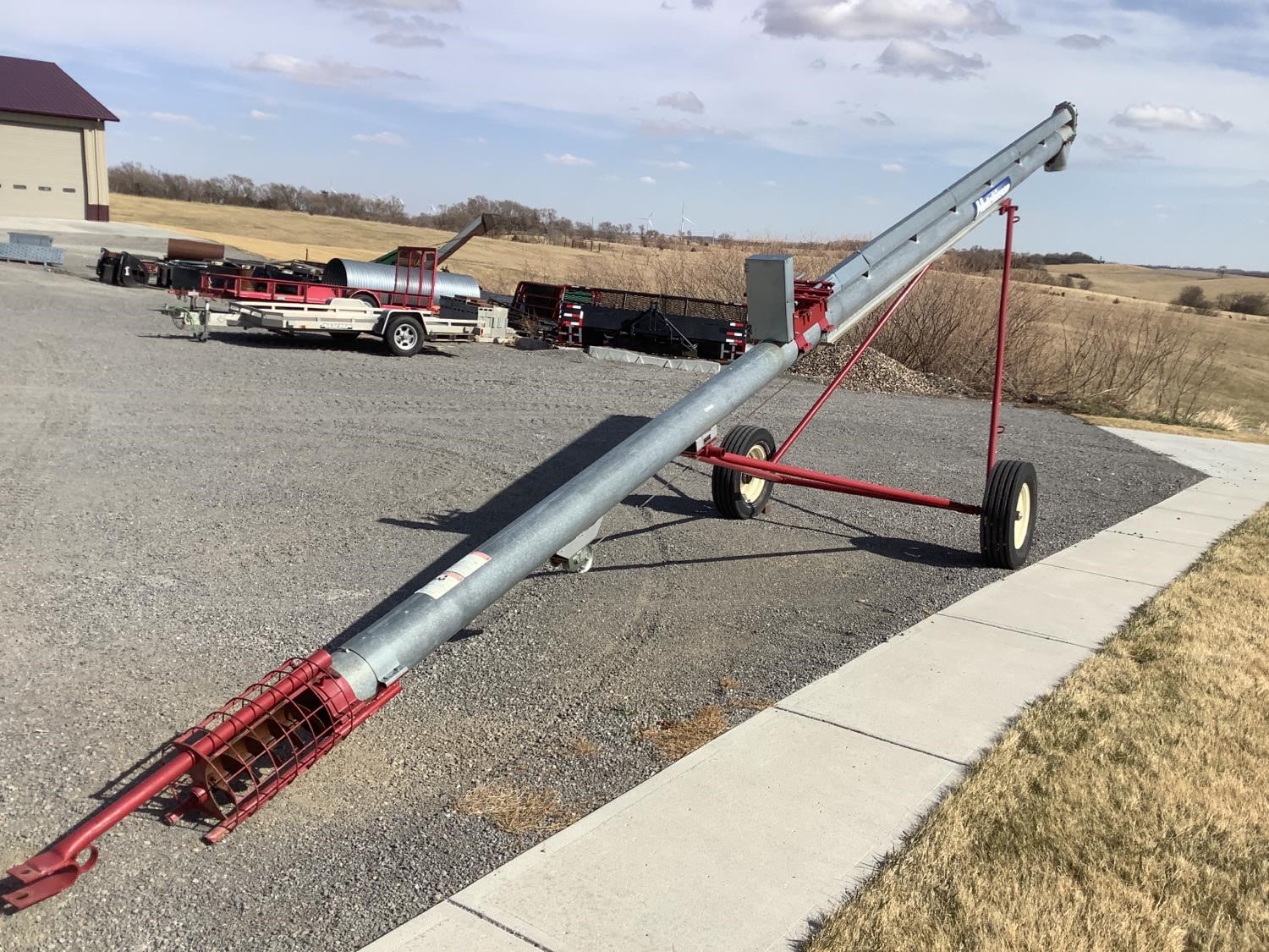 Hutchinson/Mayrath 8” X 34’ Auger BigIron Auctions