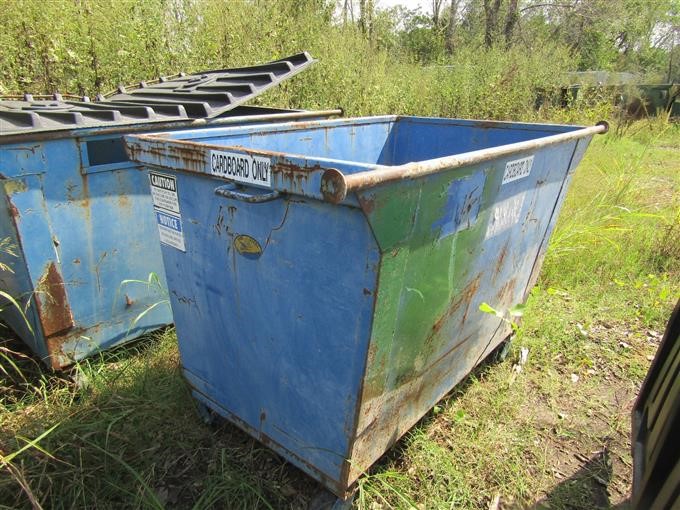 2 Cubic Yard Rear Load Dumpsters BigIron Auctions