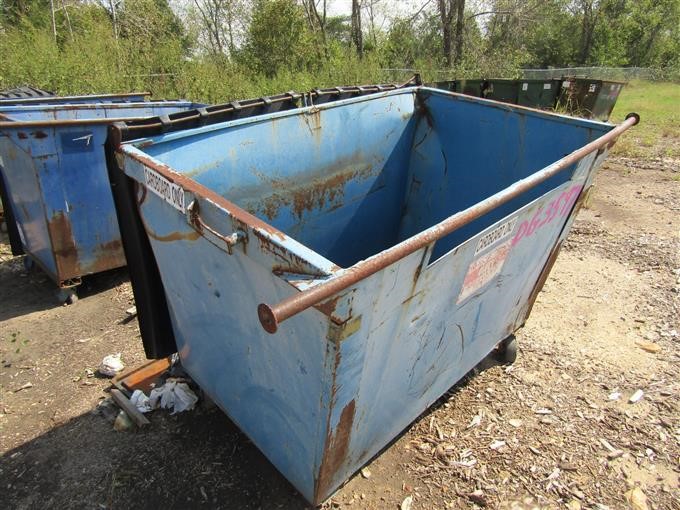 2 Cubic Yard Rear Load Dumpsters BigIron Auctions