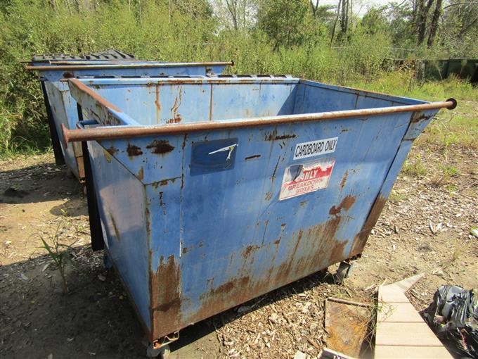 2 Cubic Yard Rear Load Dumpsters BigIron Auctions