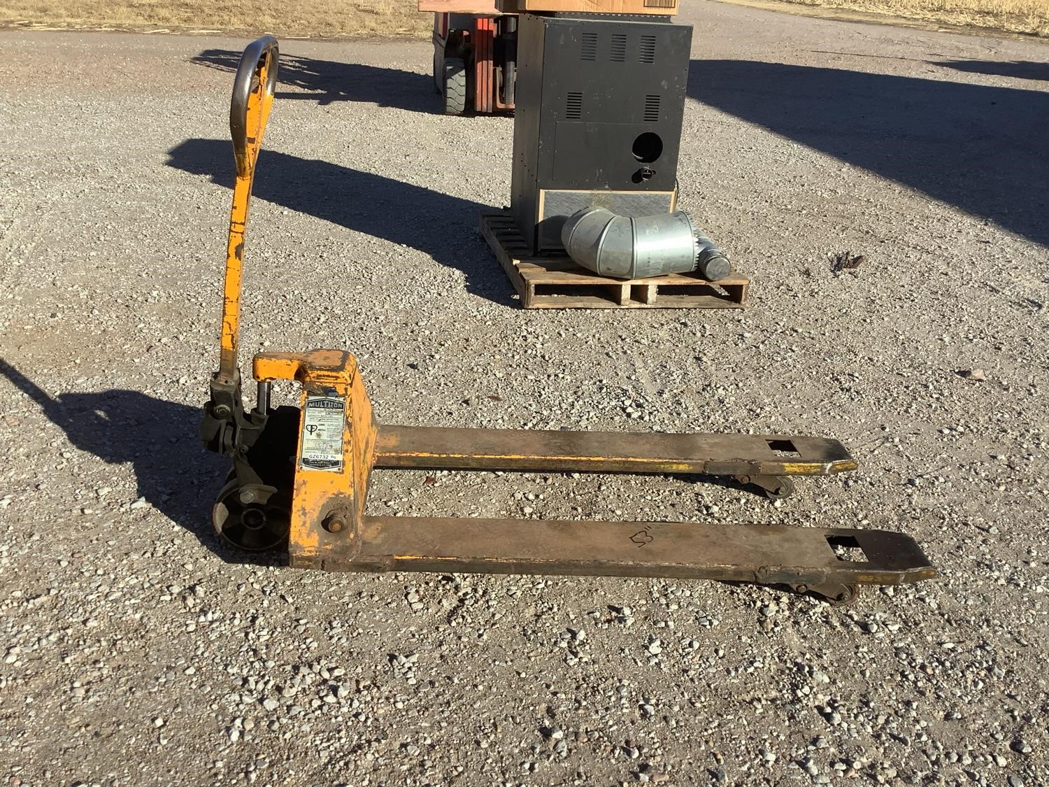 Multiton M-2754 Hydraulic Pallet Jack Truck BigIron Auctions