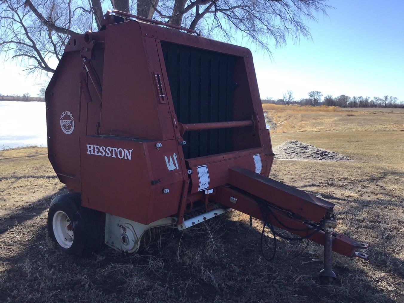 Hesston 5580E Round Baler BigIron Auctions