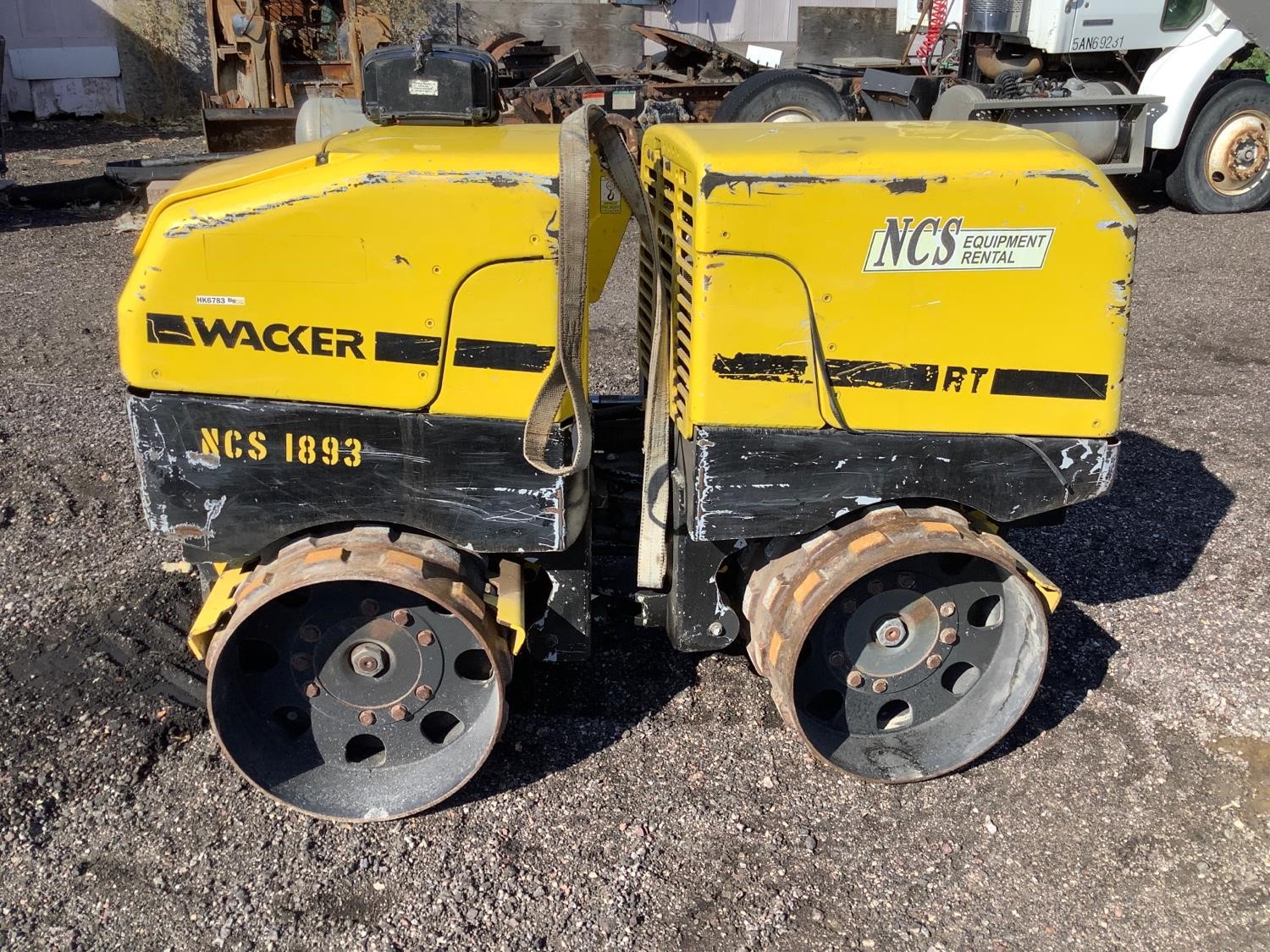 Wacker Neuson RT82-SC Remote Controlled Vibratory Trench Roller BigIron ...