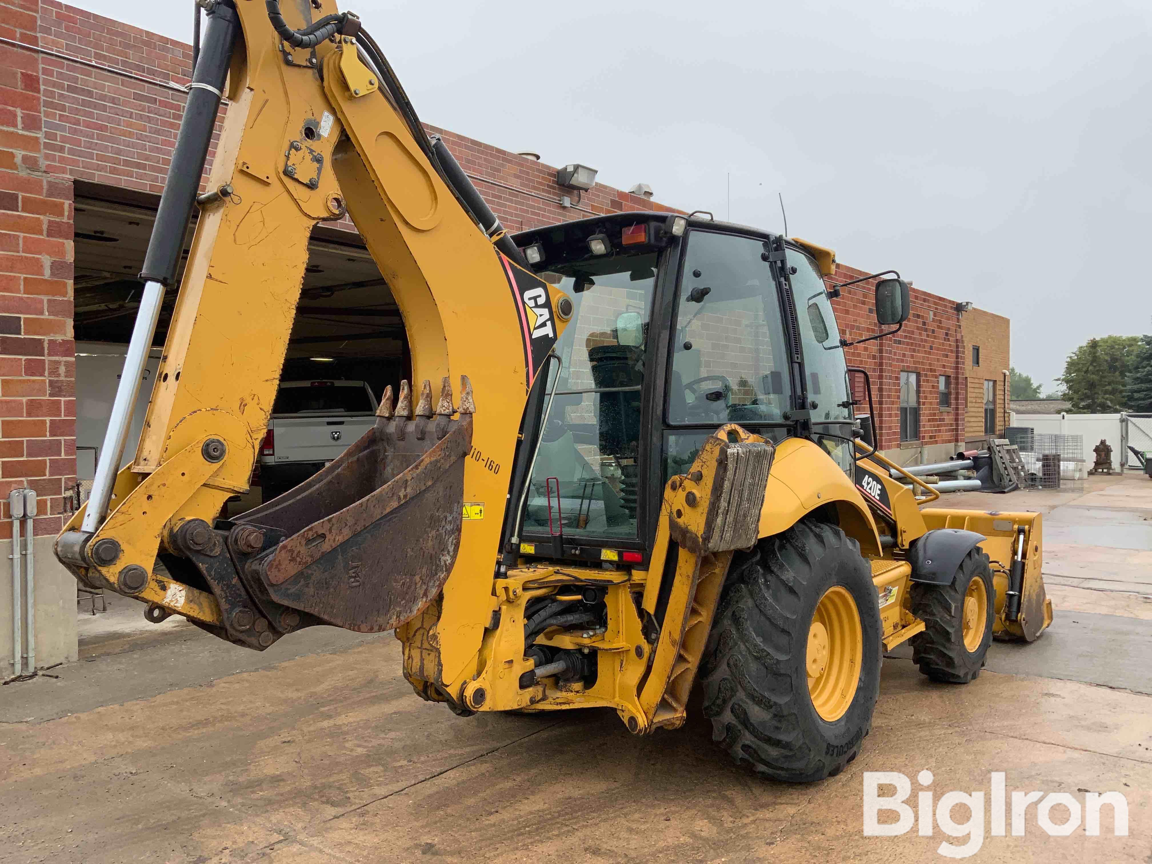 2006 Caterpillar 420e 4x4 Loader Backhoe W Extendahoe & 4-in-1 Bucket 