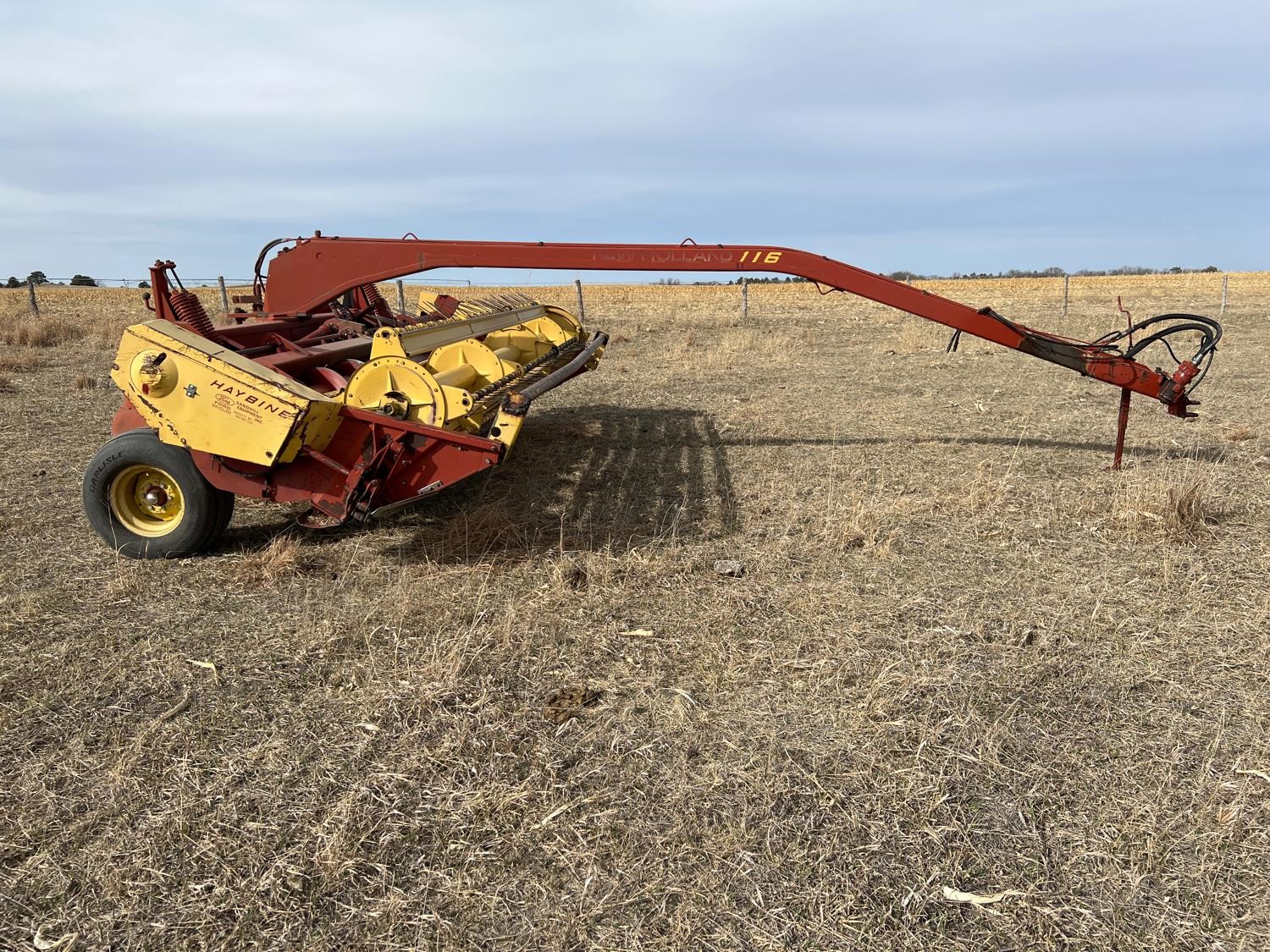 New Holland 116 Swing Tongue Swather BigIron Auctions