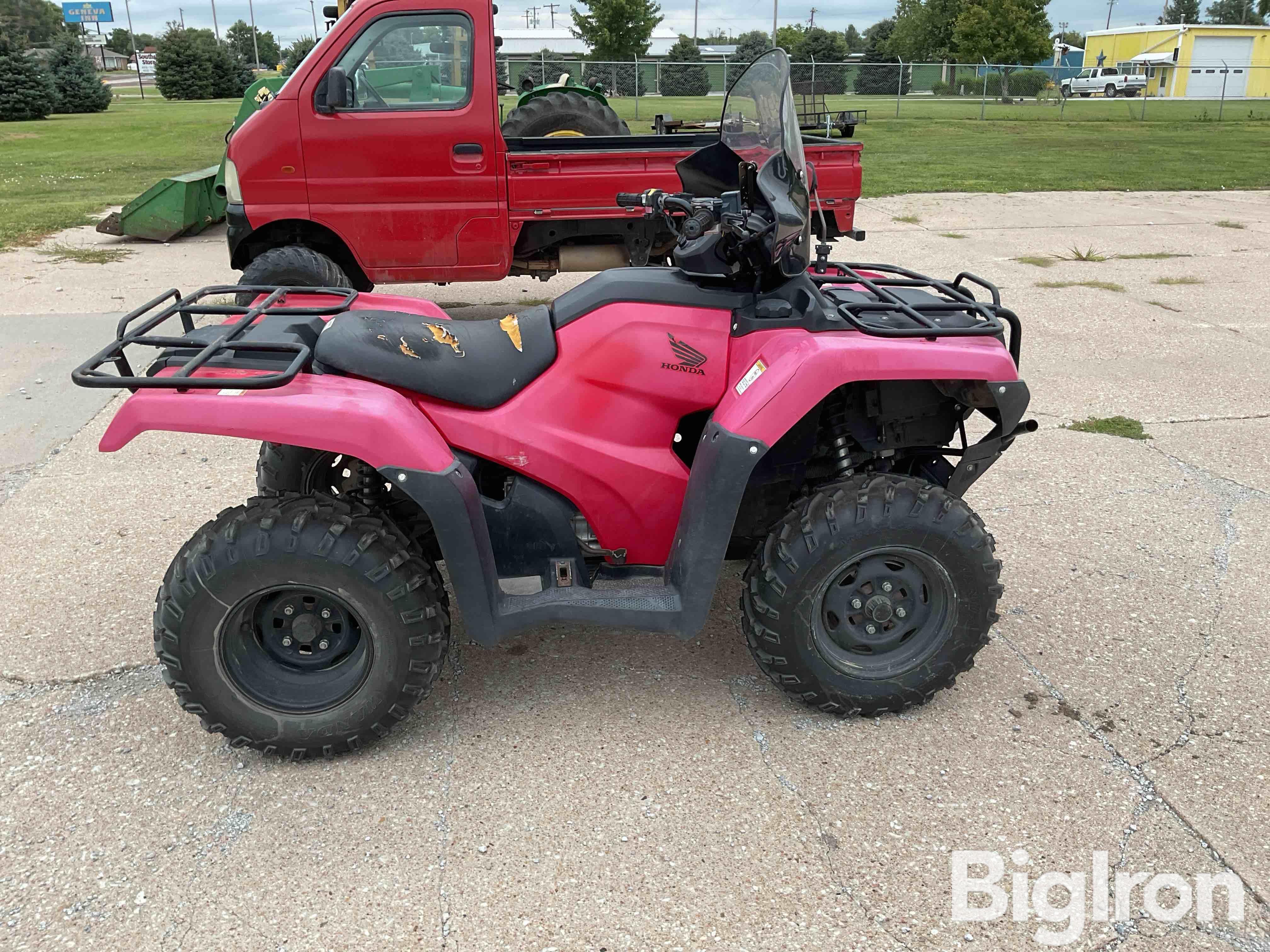 2015 Honda Rancher 420 4x4 ATV BigIron Auctions