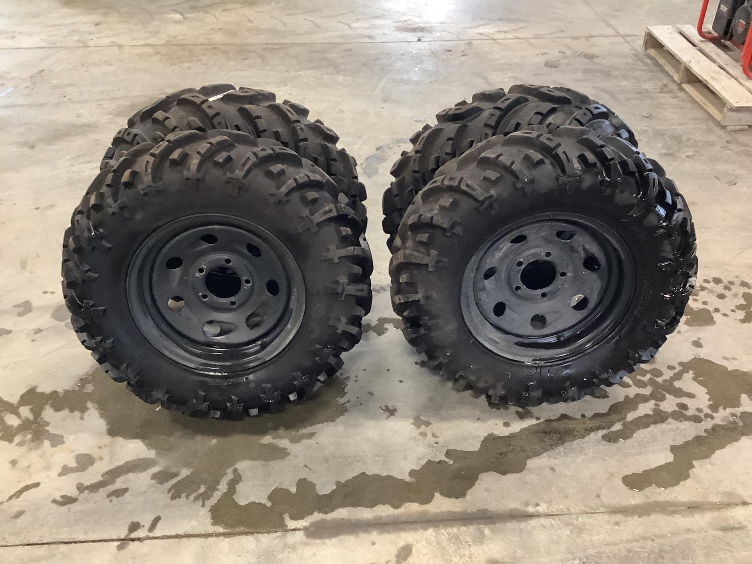 Spartacus 27X9R14 ATV Tires & Rims BigIron Auctions