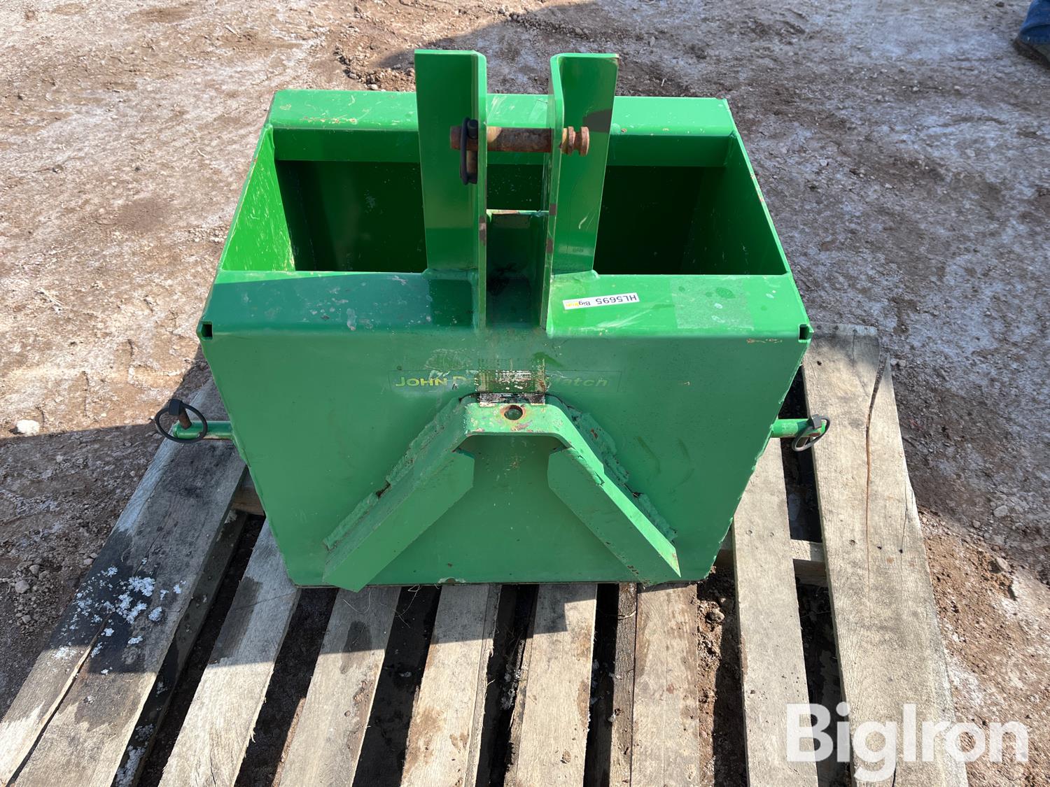 Sturd-E-Built Model 1700 JD Tractor Rock Box BigIron Auctions