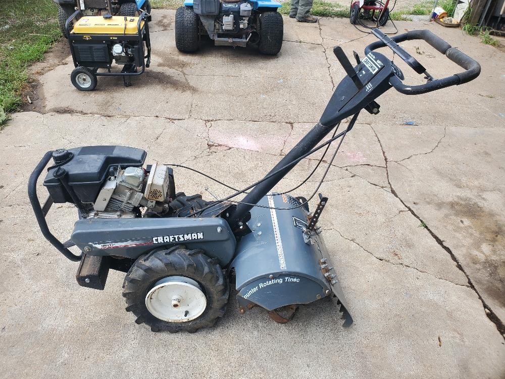 Craftsman 917.293401 Rear Tine Tiller BigIron Auctions