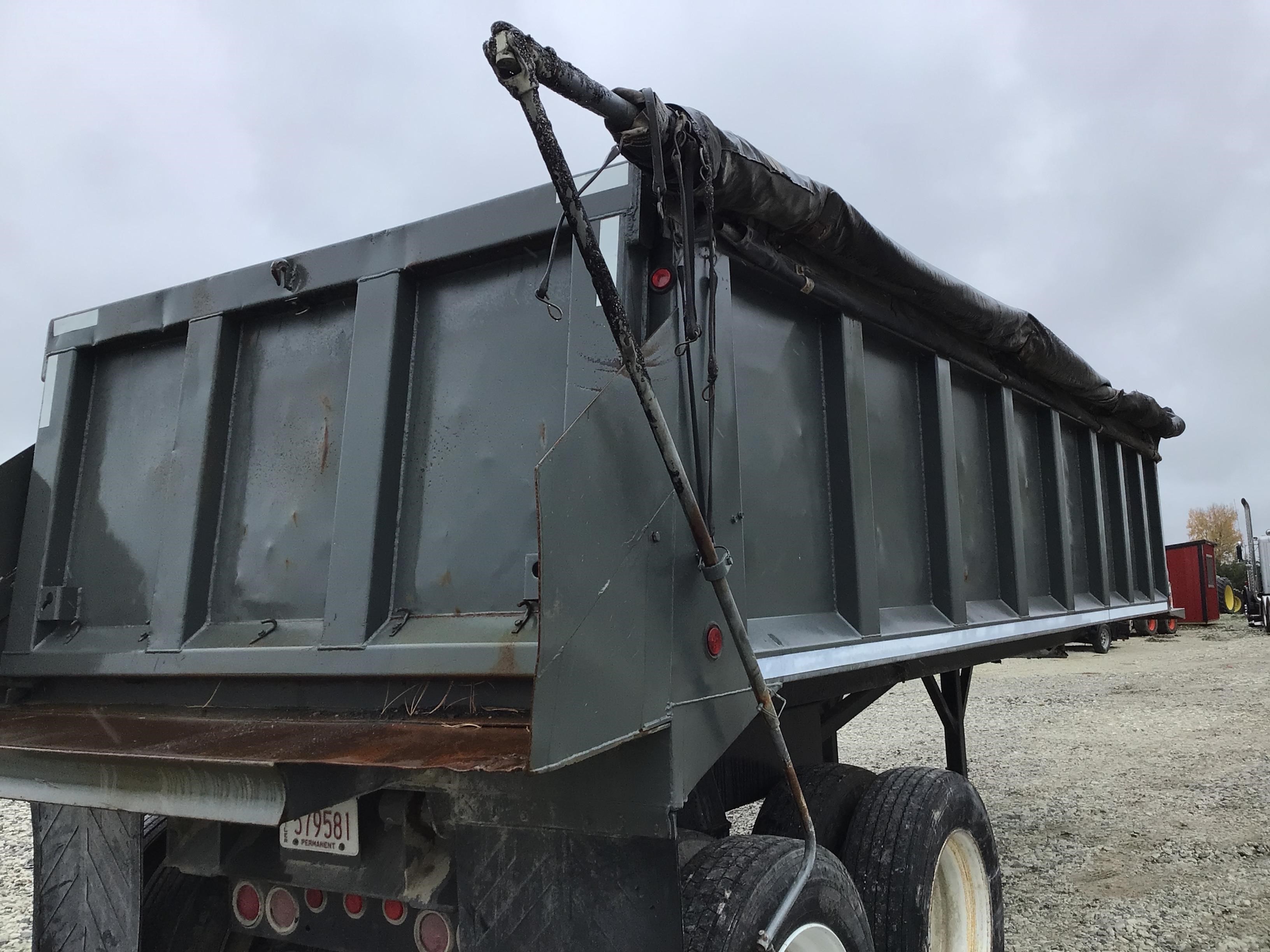 1996 HilBilt T/A End Dump Trailer BigIron Auctions