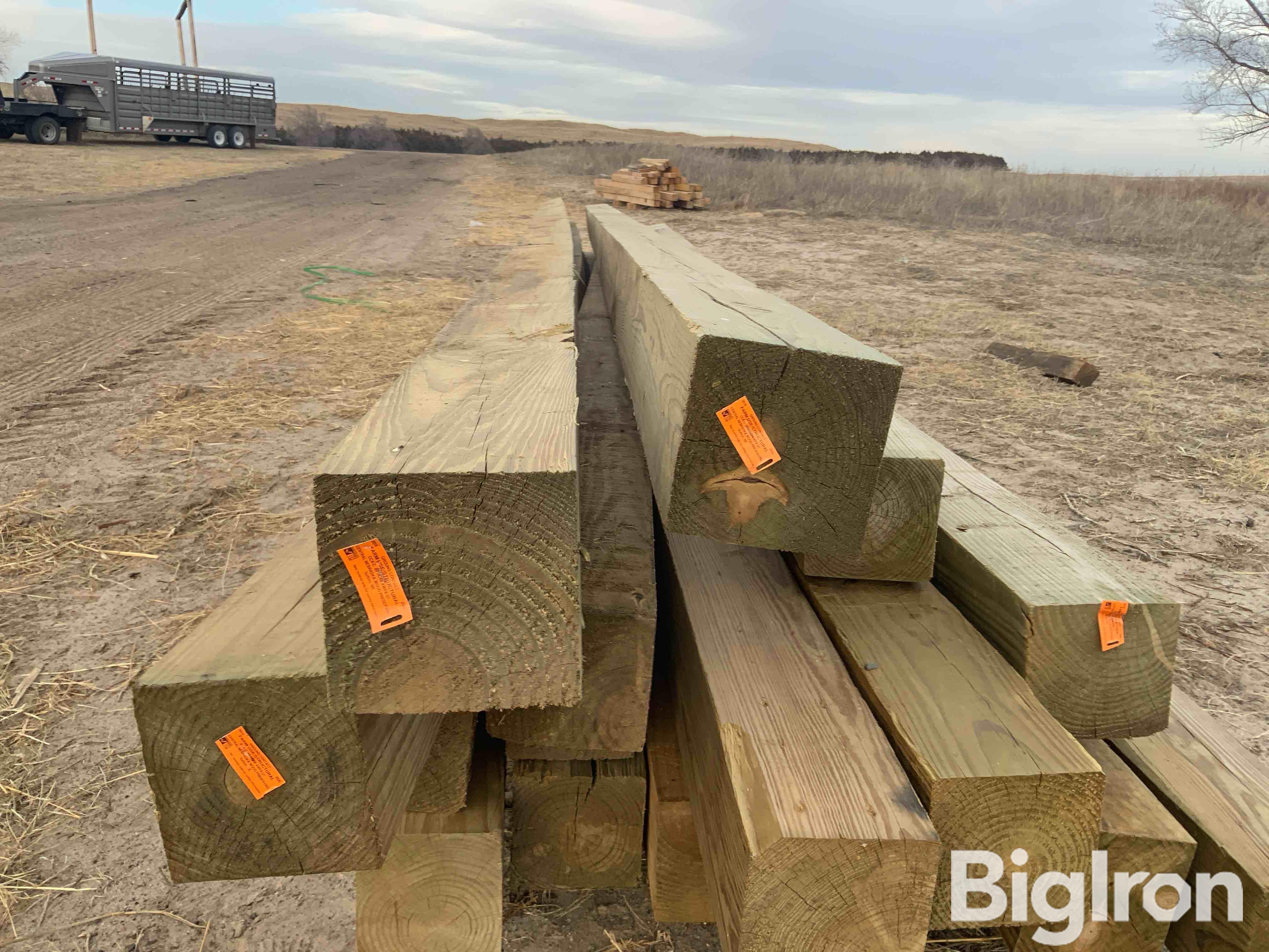 6x6 Pressure Treated Lumber BigIron Auctions