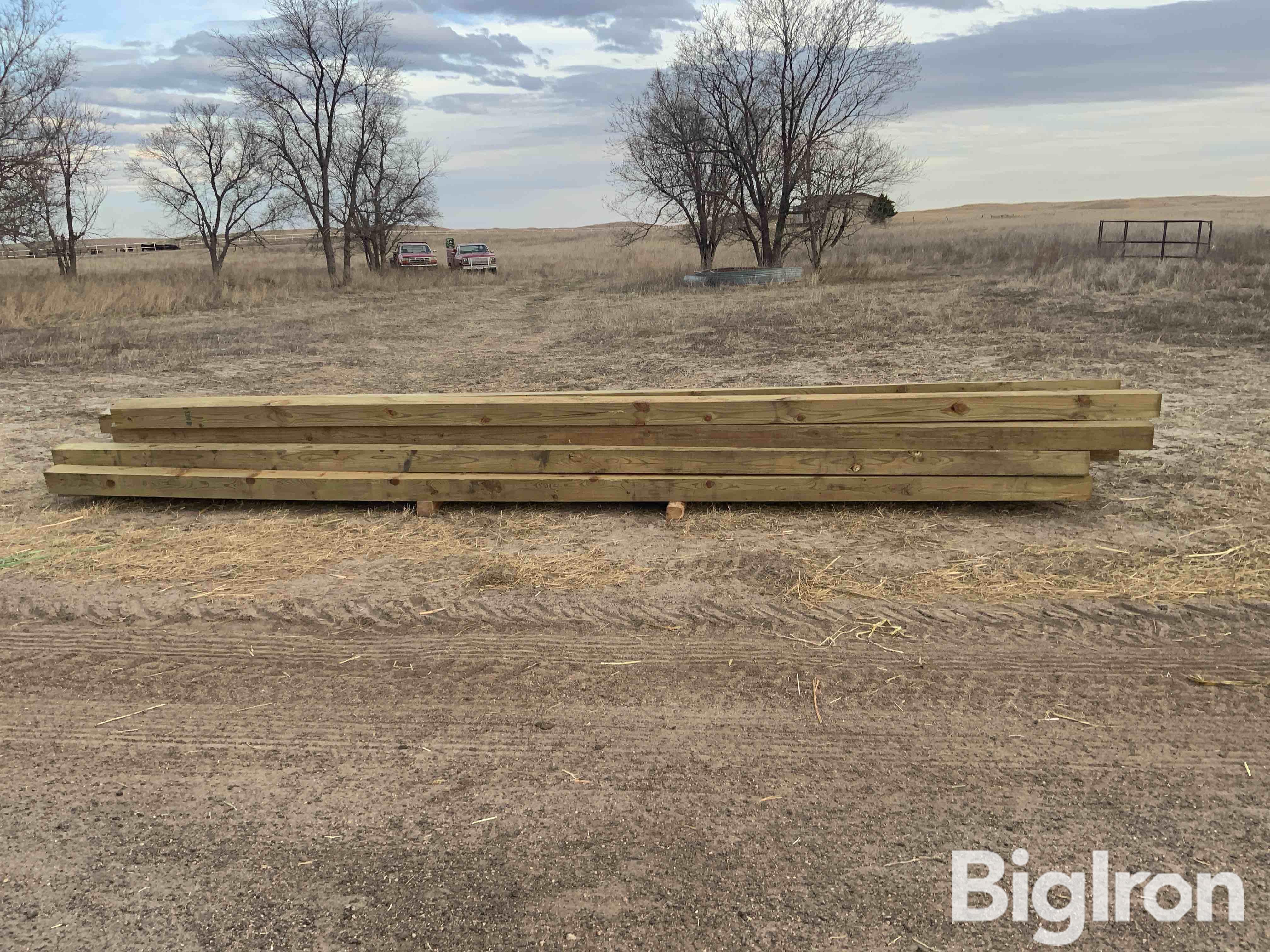 6x6 Pressure Treated Lumber Bigiron Auctions 1563