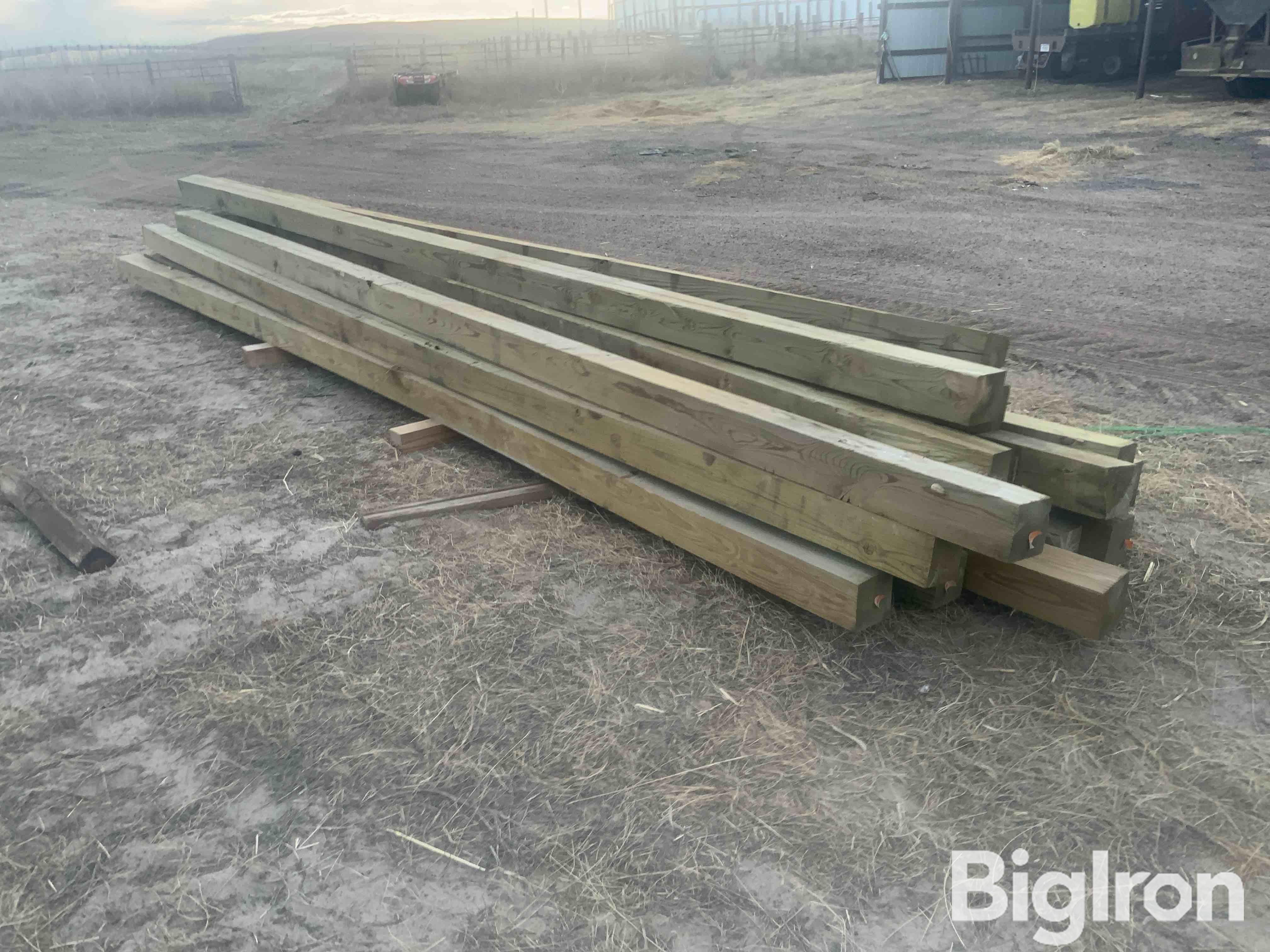 6x6 Pressure Treated Lumber Bigiron Auctions 1271