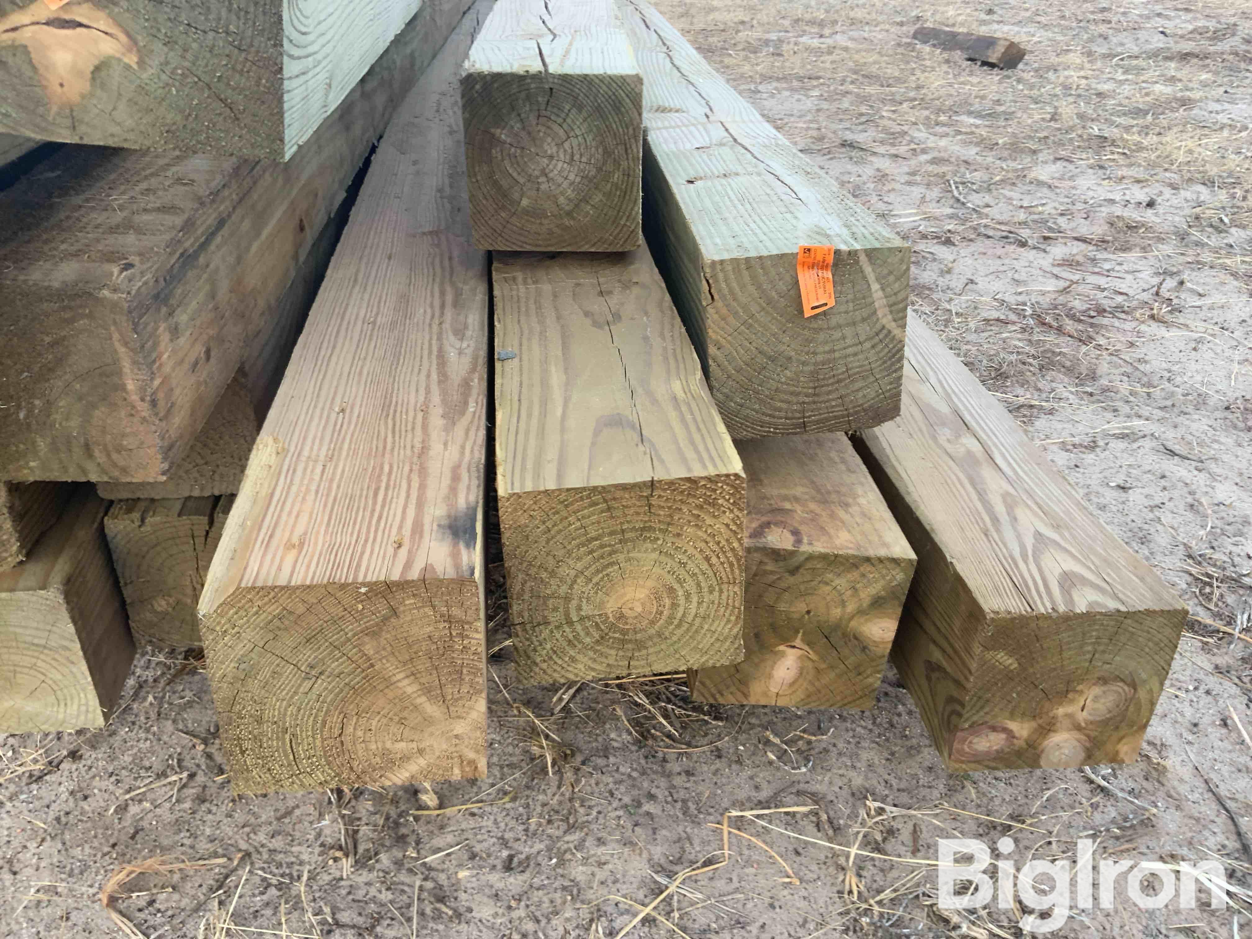 6x6 Pressure Treated Lumber Bigiron Auctions 5259