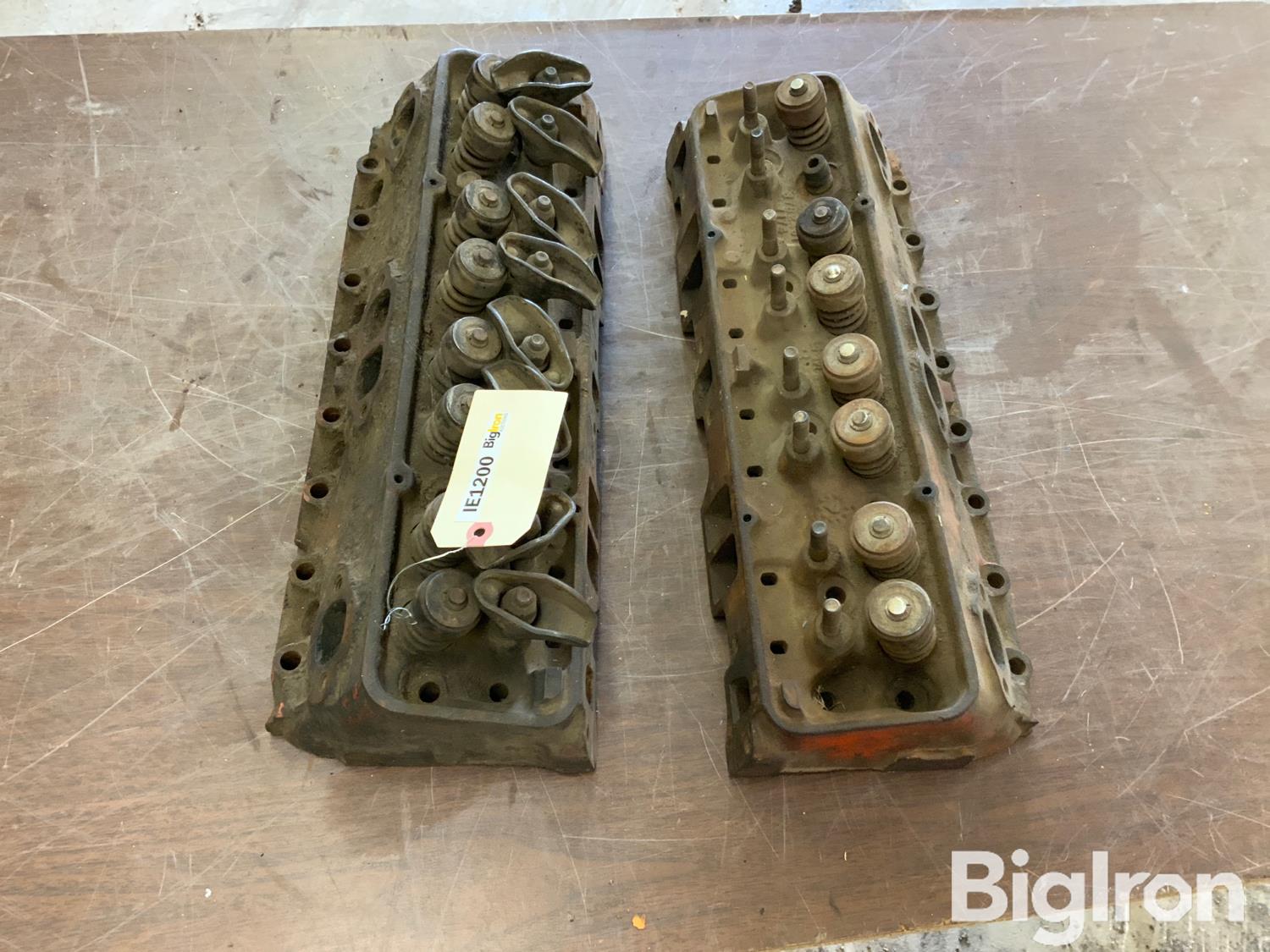 1965-66 Chevrolet 327ci Cylinder Heads Bigiron Auctions