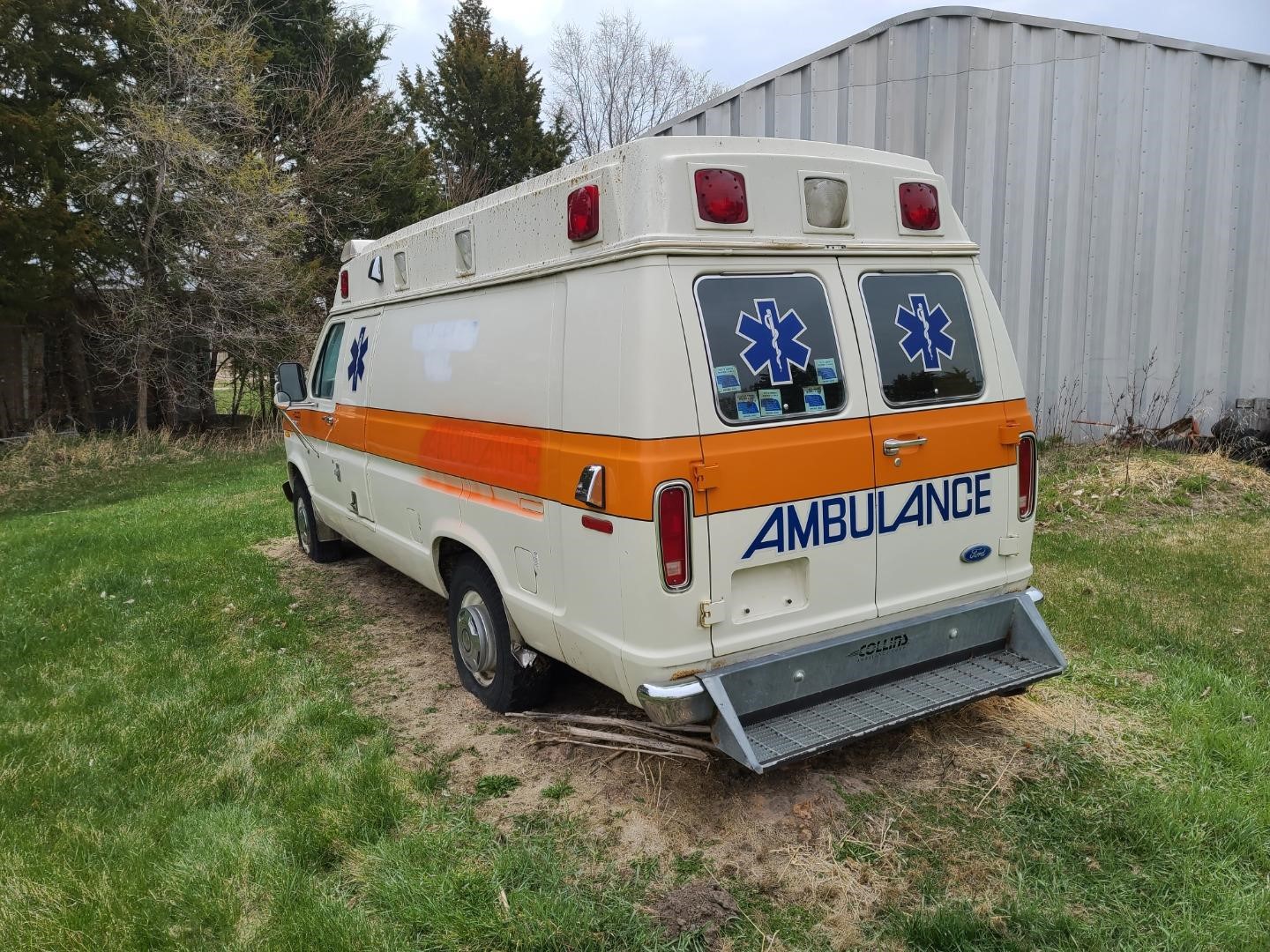 1987 Ford Econoline Super 350 Ambulance Van Bigiron Auctions