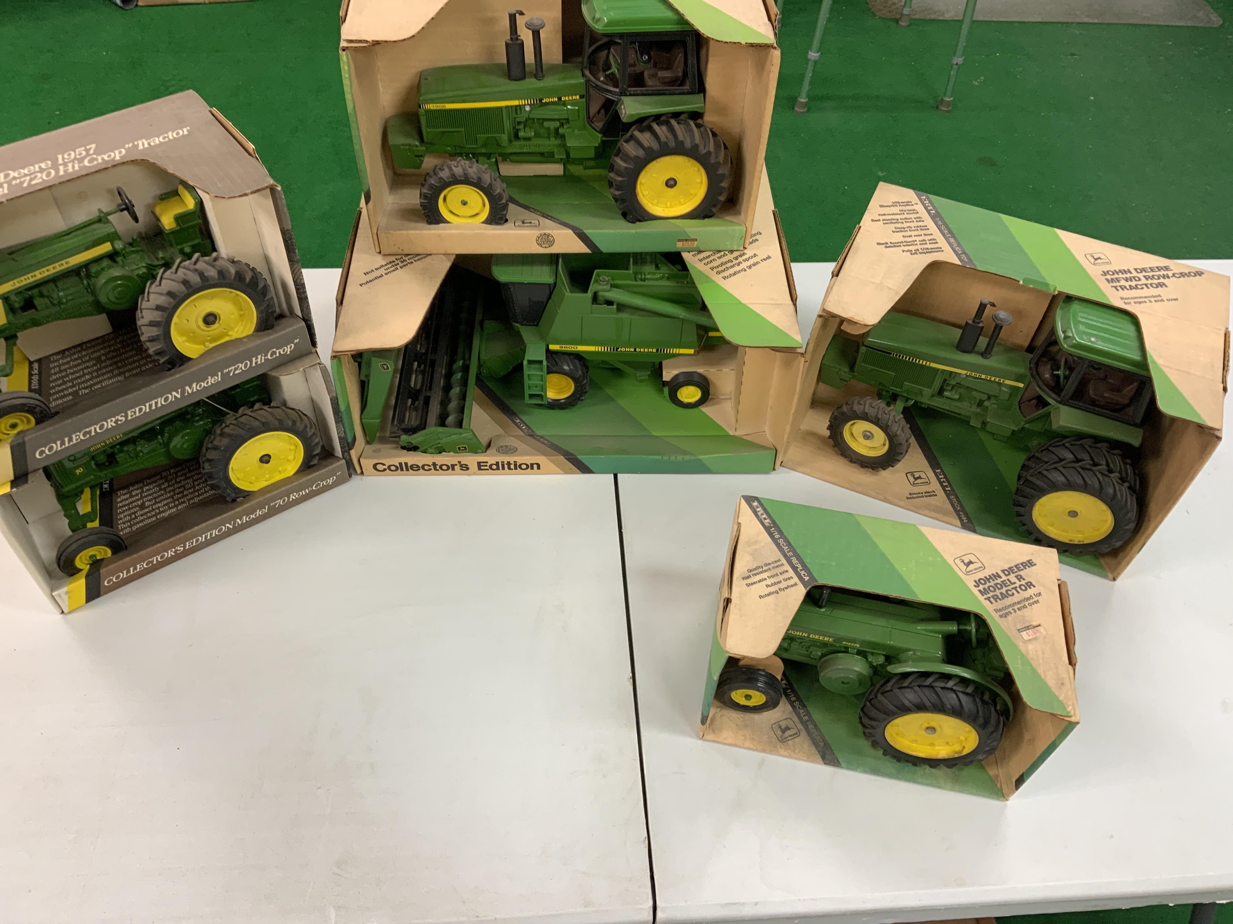 John Deere Collectors Edition Metal Toys Bigiron Auctions 6353