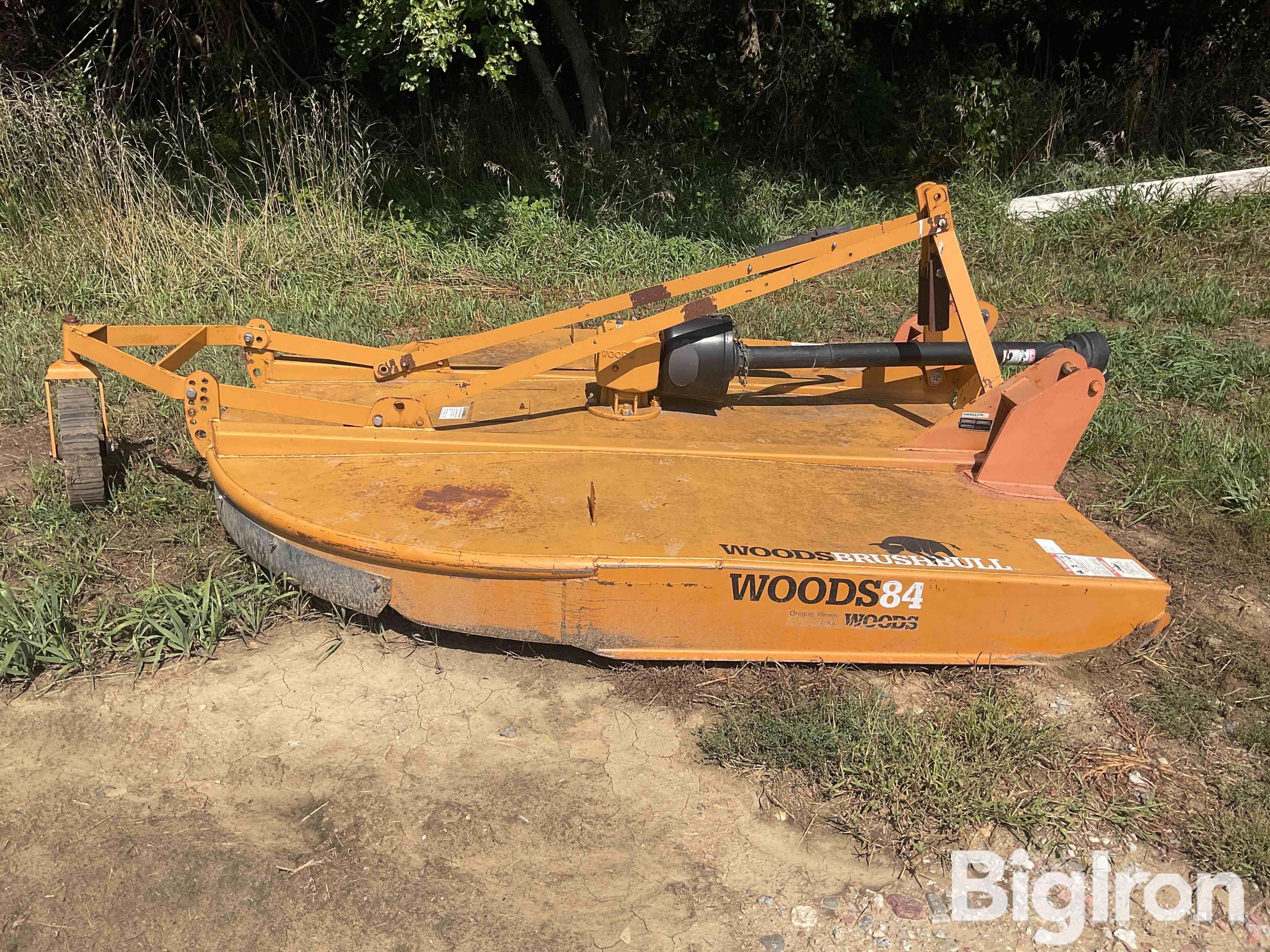 Woods Brush Bull BB84 Rotary Shredder BigIron Auctions