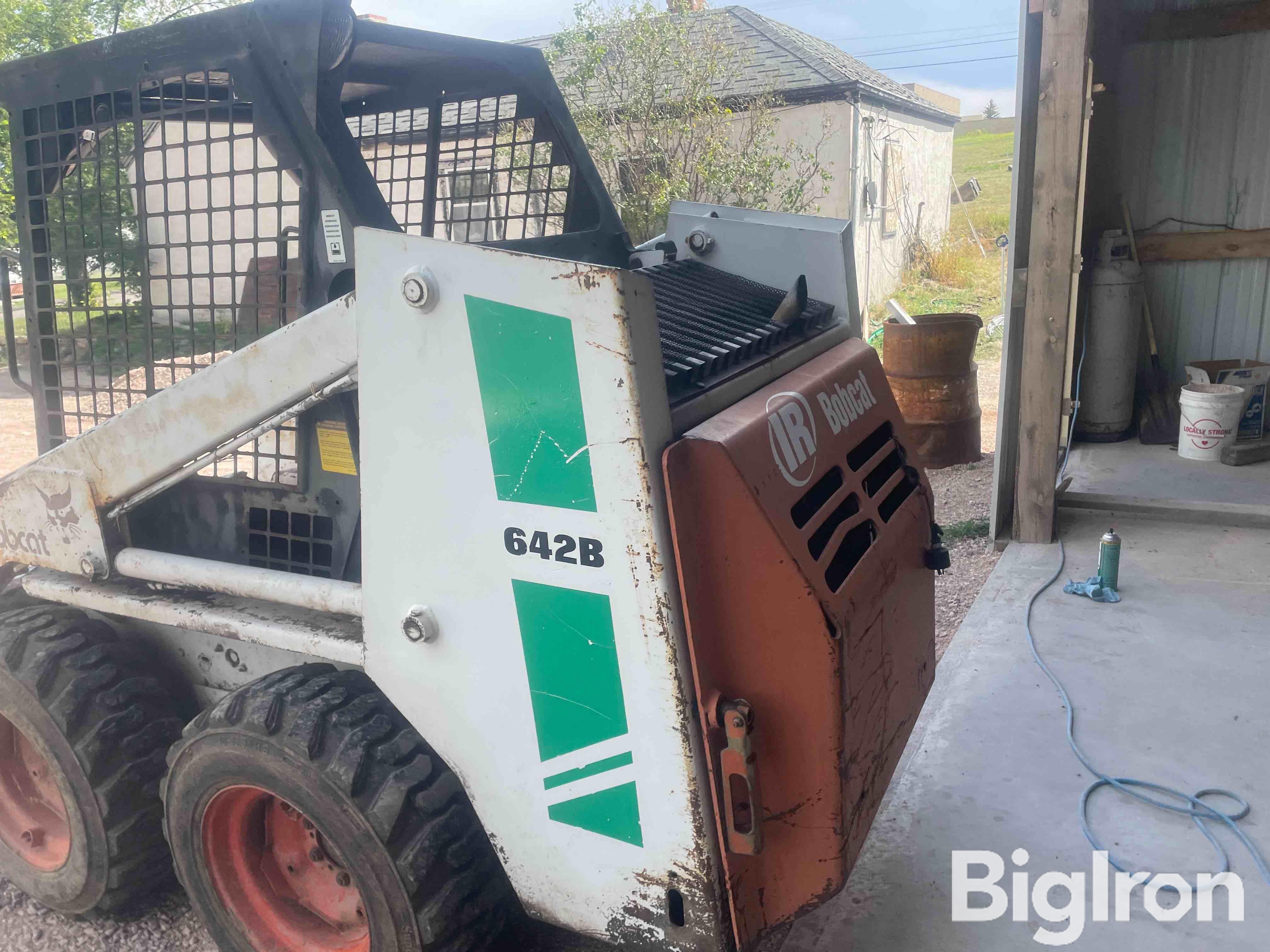 1987 Bobcat 642B Skid Steer BigIron Auctions