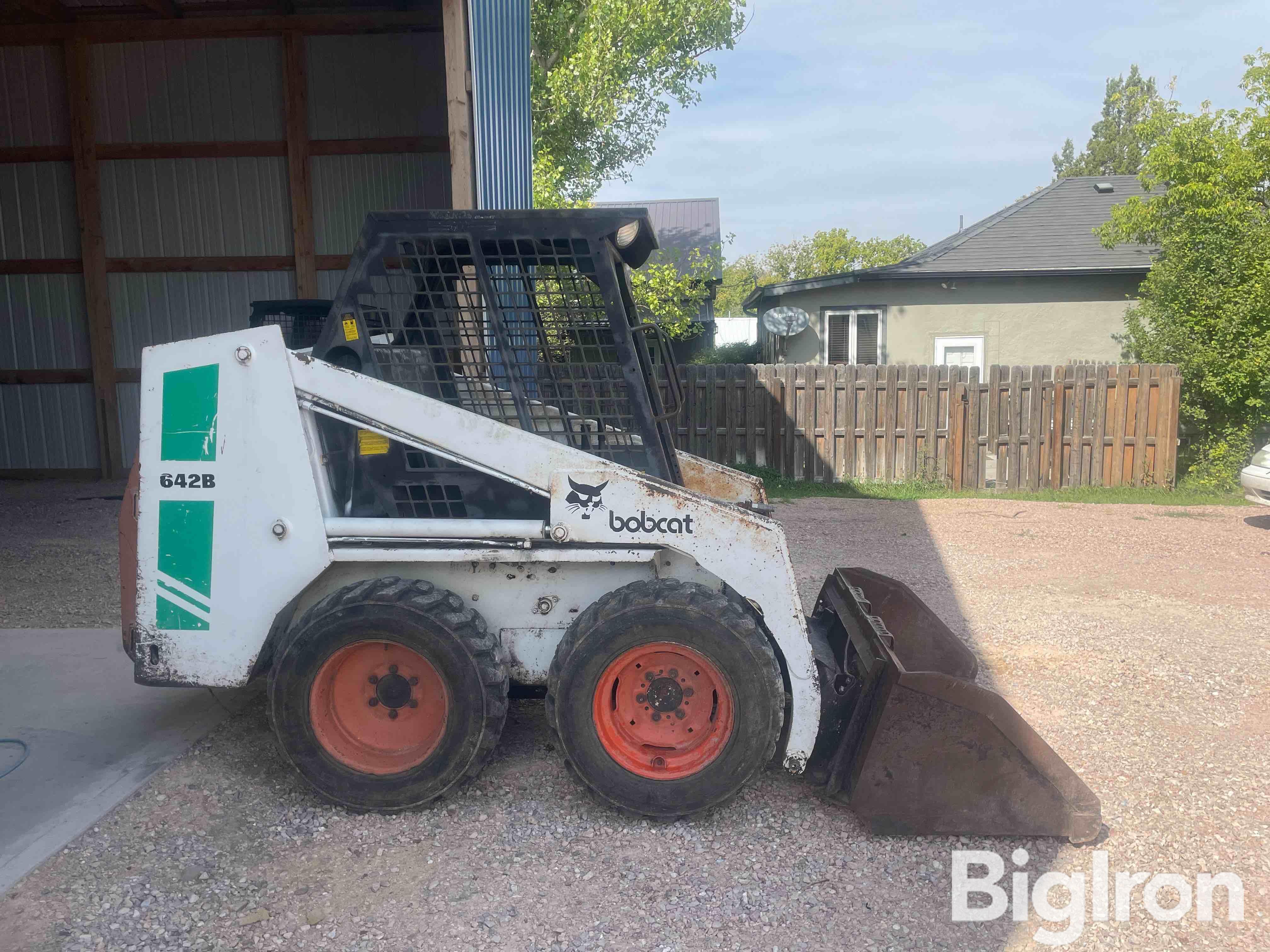 1987 Bobcat 642B Skid Steer BigIron Auctions