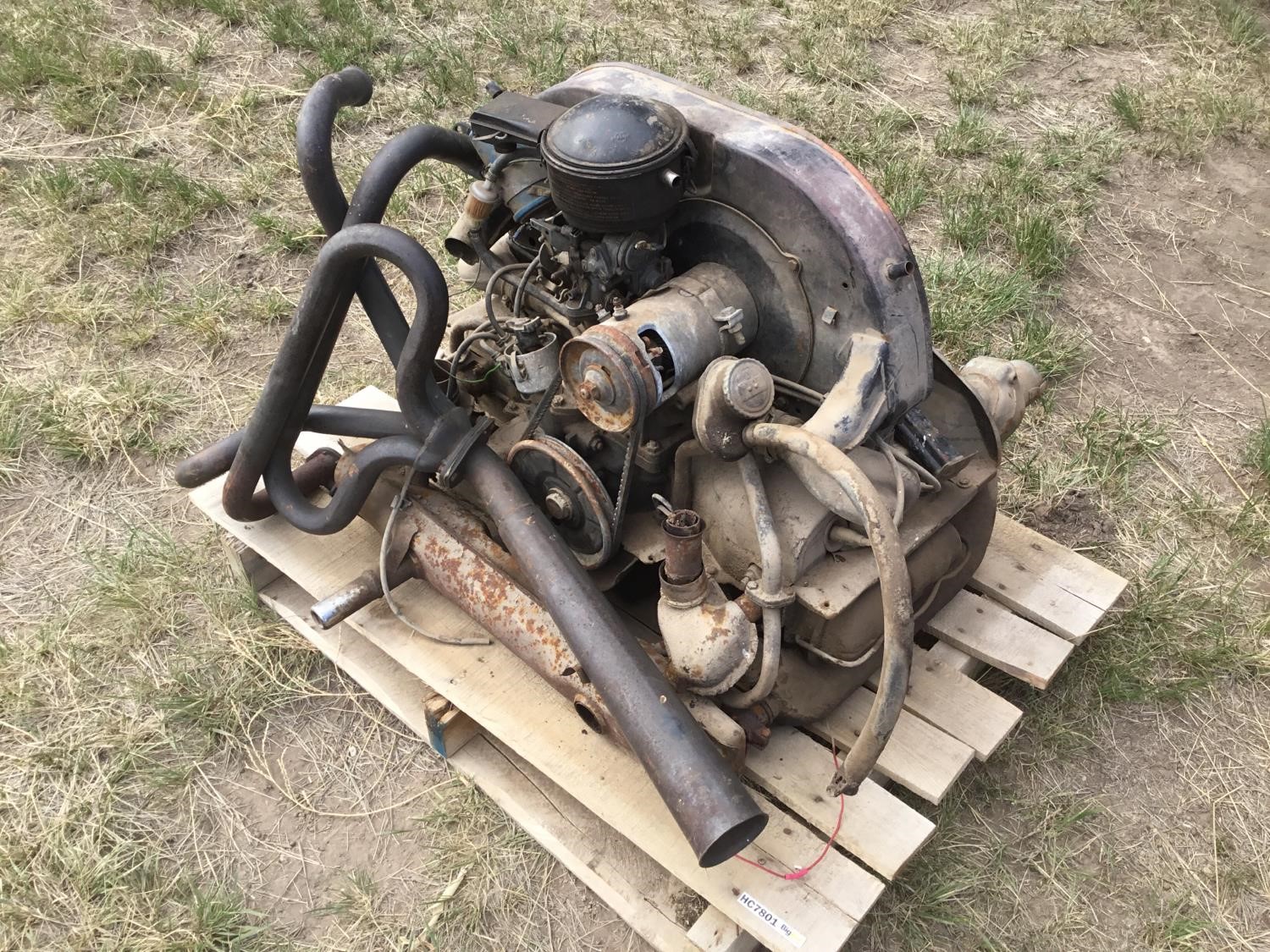 Volkswagen Pancake 4 Gas Engine BigIron Auctions