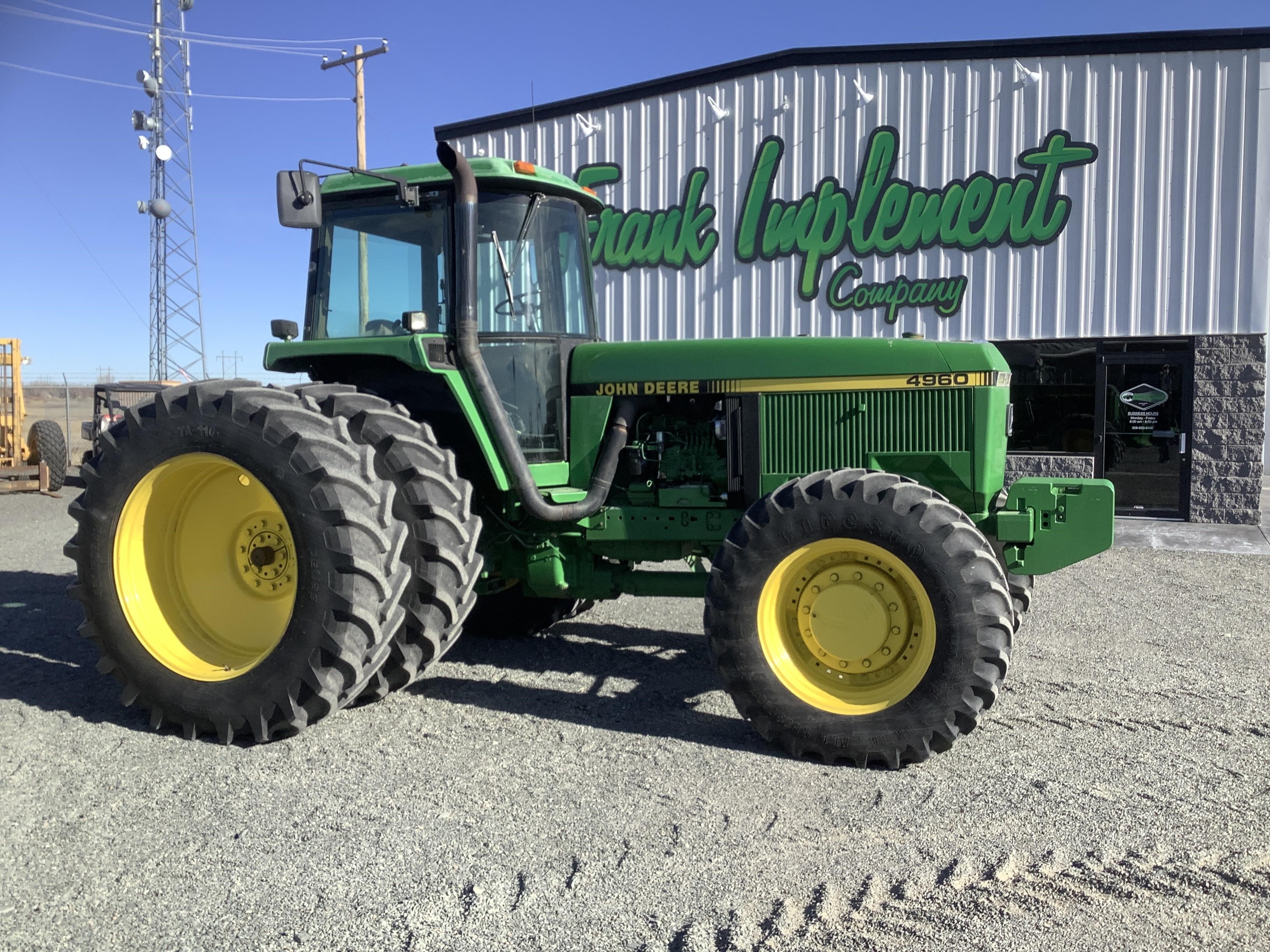 1993 John Deere 4960 MFWD Tractor BigIron Auctions