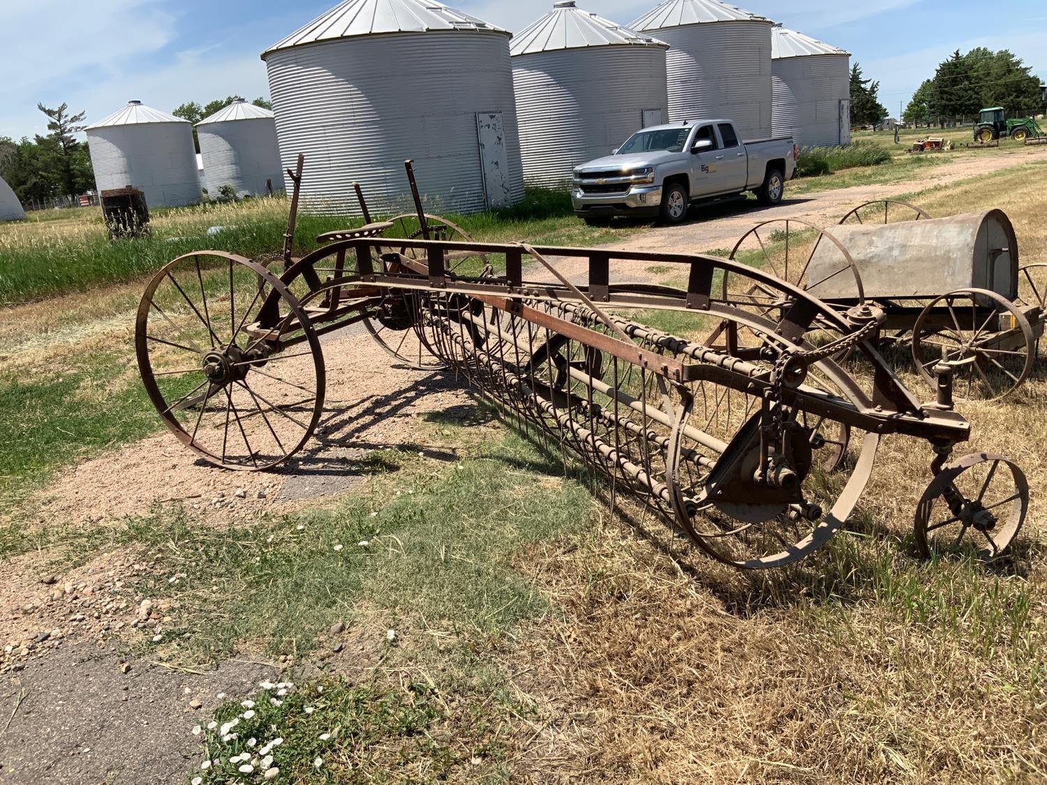 Steel Wheeled Pull Type Side Delivery Rake BigIron Auctions