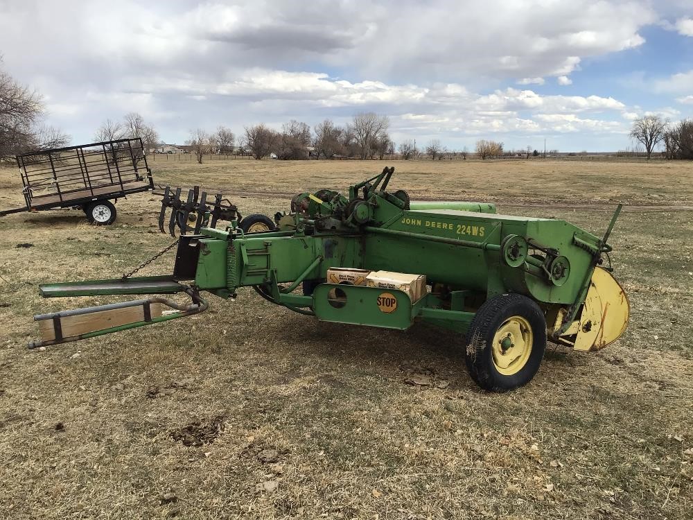 John Deere 224WS Small Square Baler BigIron Auctions