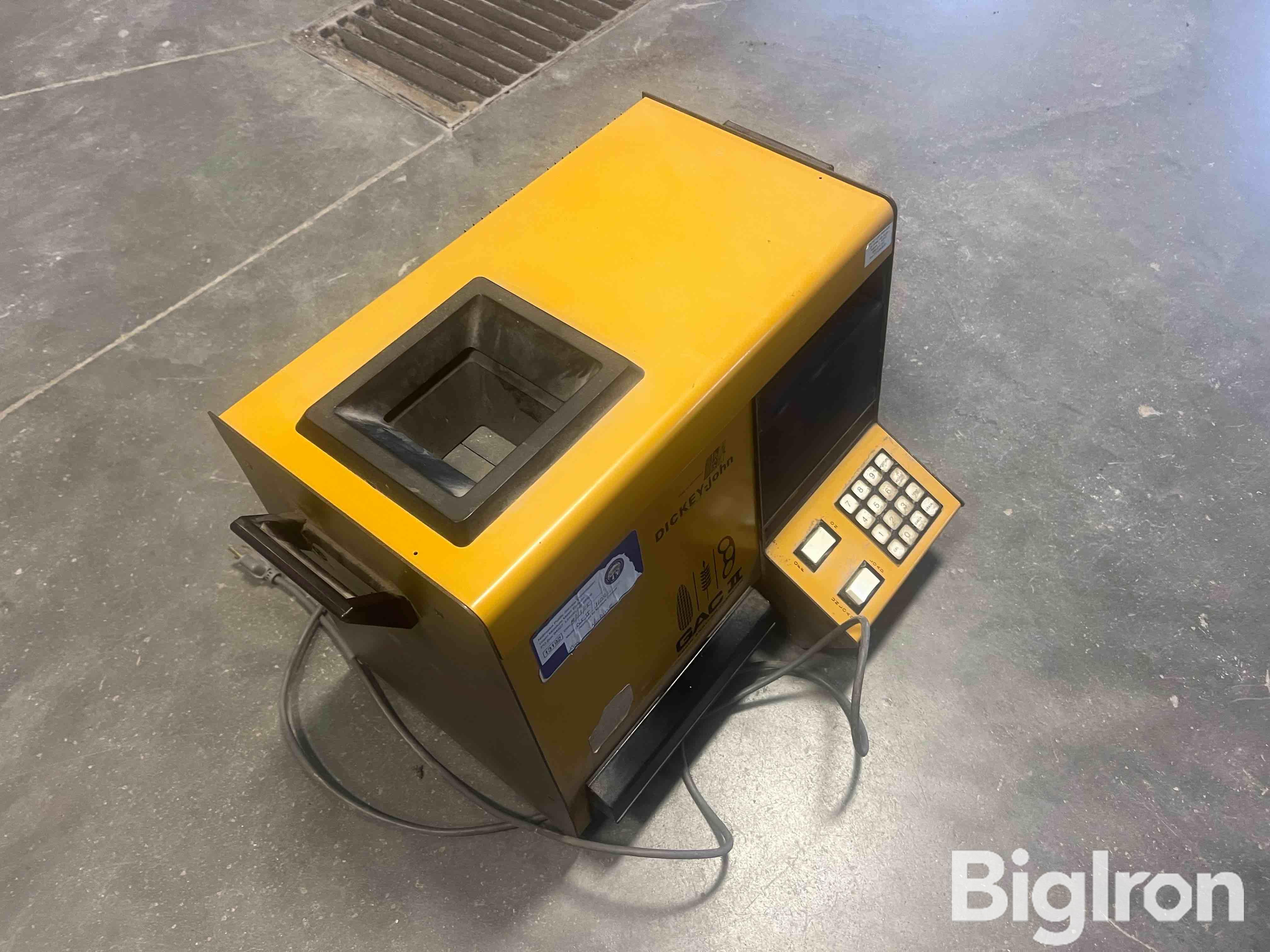 DICKEY-john GAC-II Grain Analysis Computer Moisture Tester BigIron Auctions