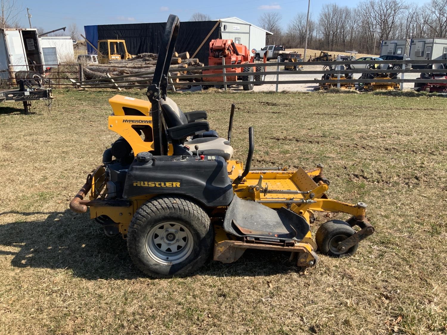 2014 Hustler Super Z HyperDrive Zero Turn Mower BigIron Auctions