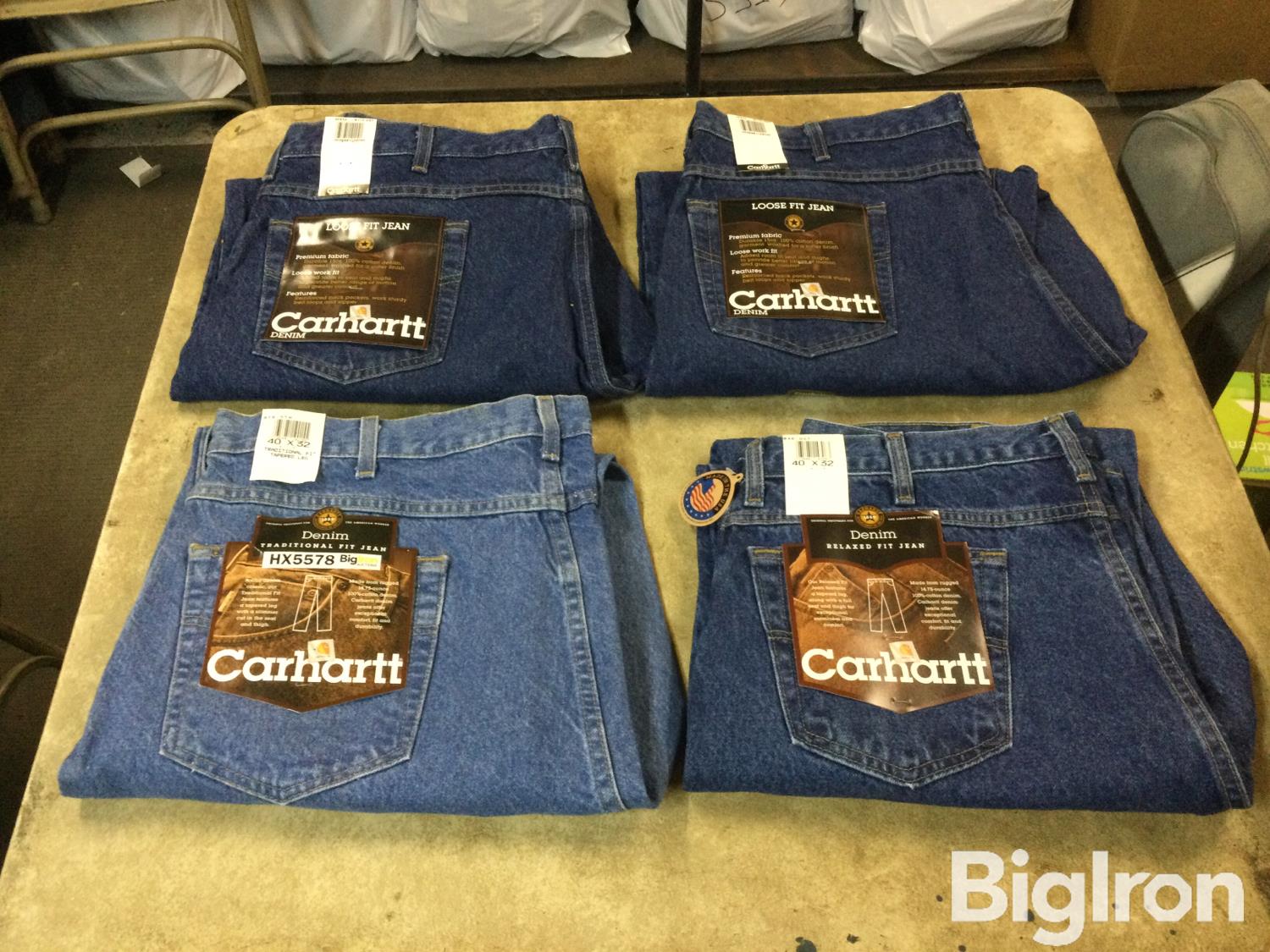 Carhartt 40 X 32 Loose/Relaxed/Traditional Fit Jeans BigIron Auctions