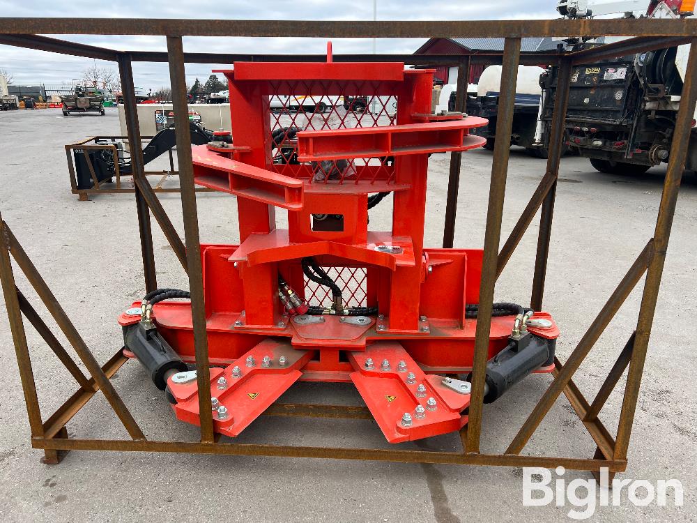 2022 TopCat ECSSRB Tree Shear Skid Steer Attachment BigIron Auctions