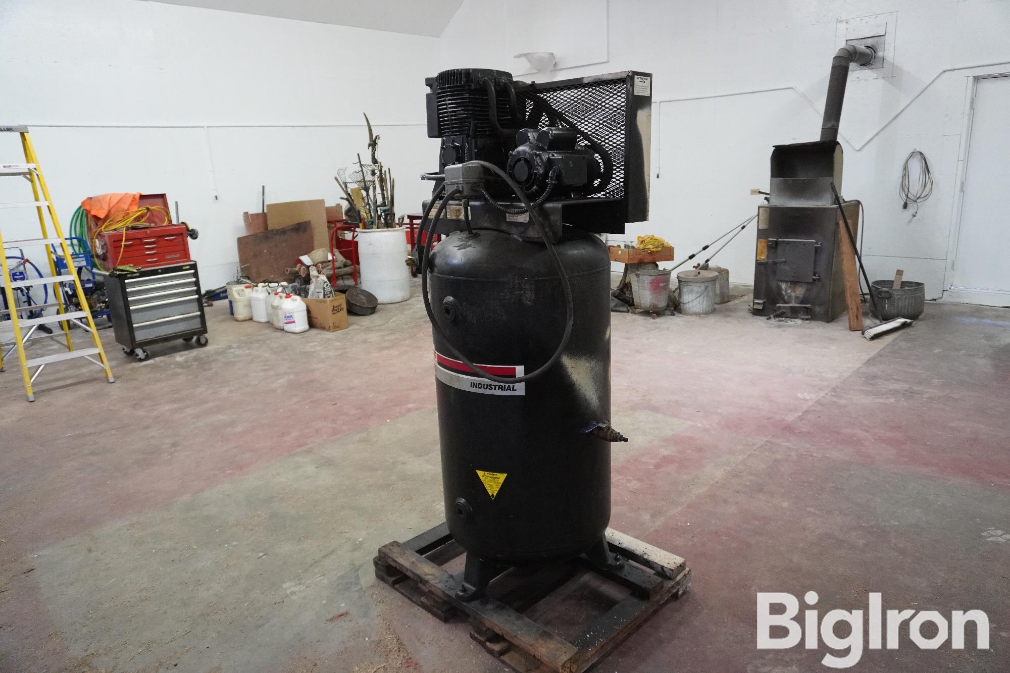 Sanborn 80-Gallon 175 PSI Air Compressor BigIron Auctions