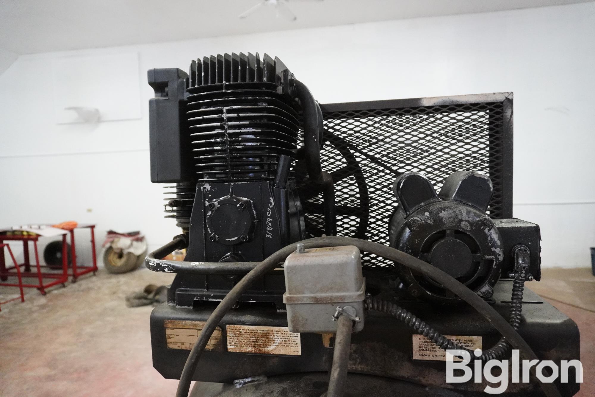 Sanborn 80-Gallon 175 PSI Air Compressor BigIron Auctions