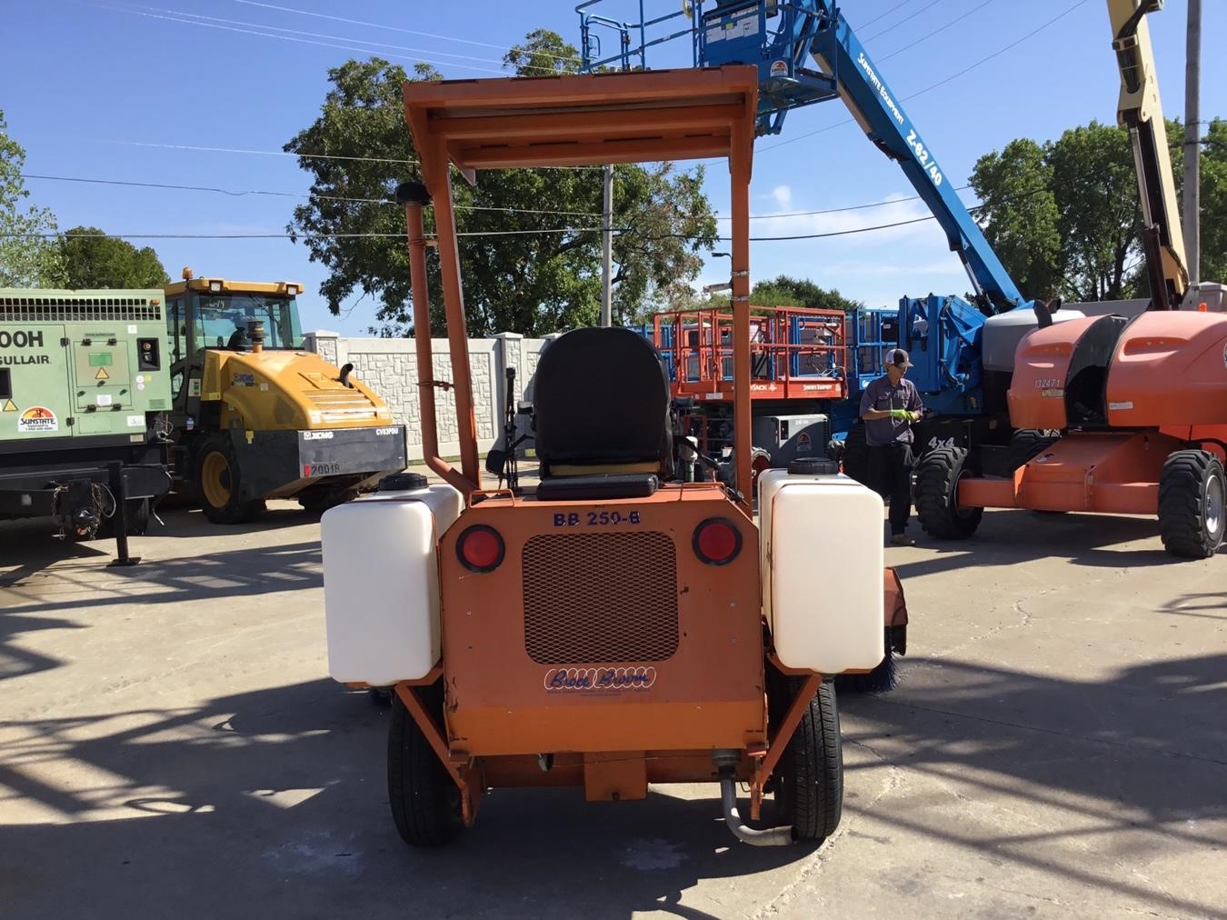 2015 Broce BB250B 3 Wheeled Road Broom BigIron Auctions