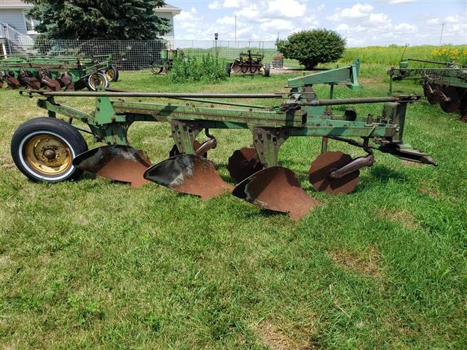 John Deere F145 Semi Mount 3 Bottom Plow BigIron Auctions