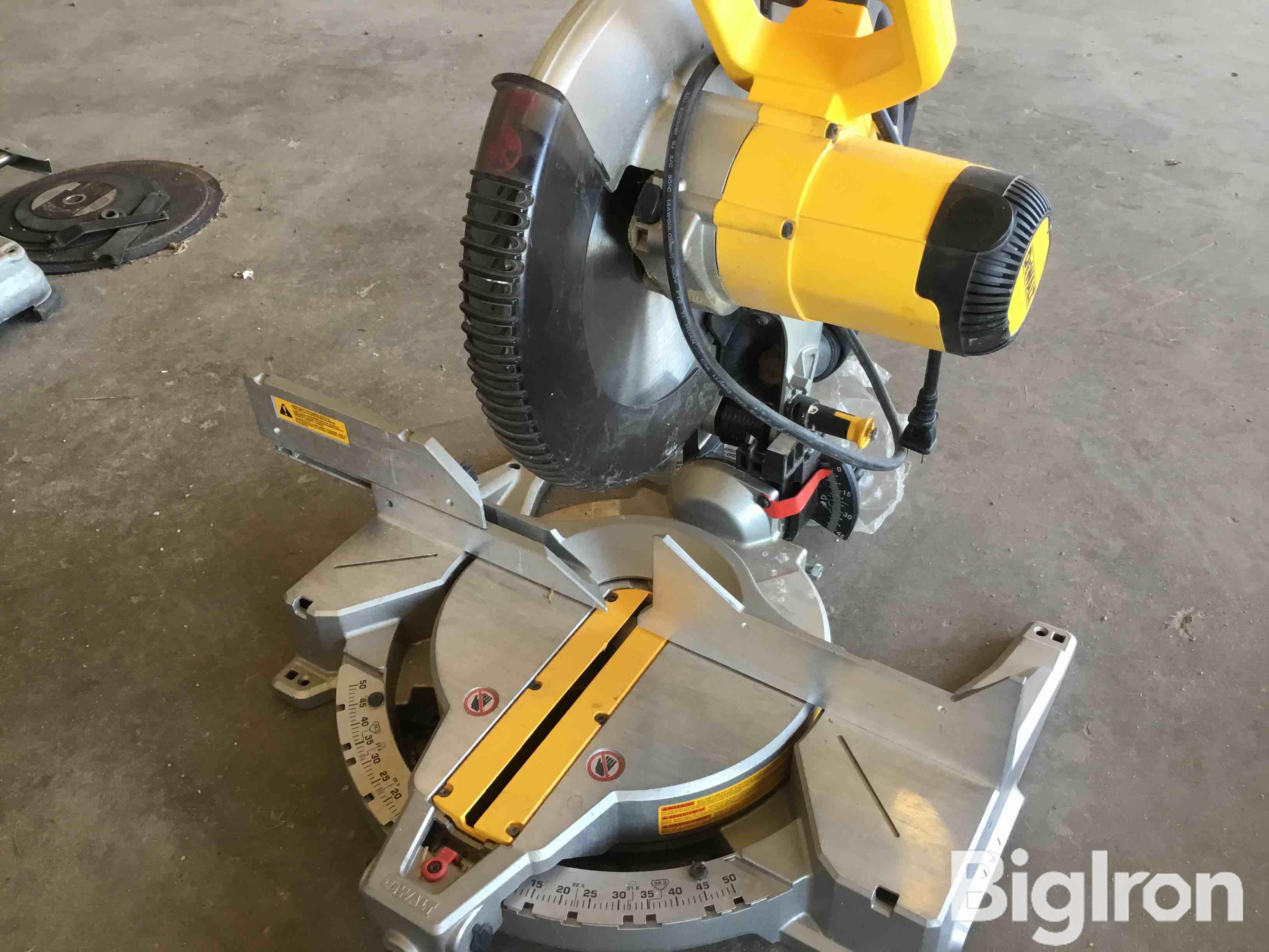 DEWALT DWS715 12” Compound Miter Saw BigIron Auctions