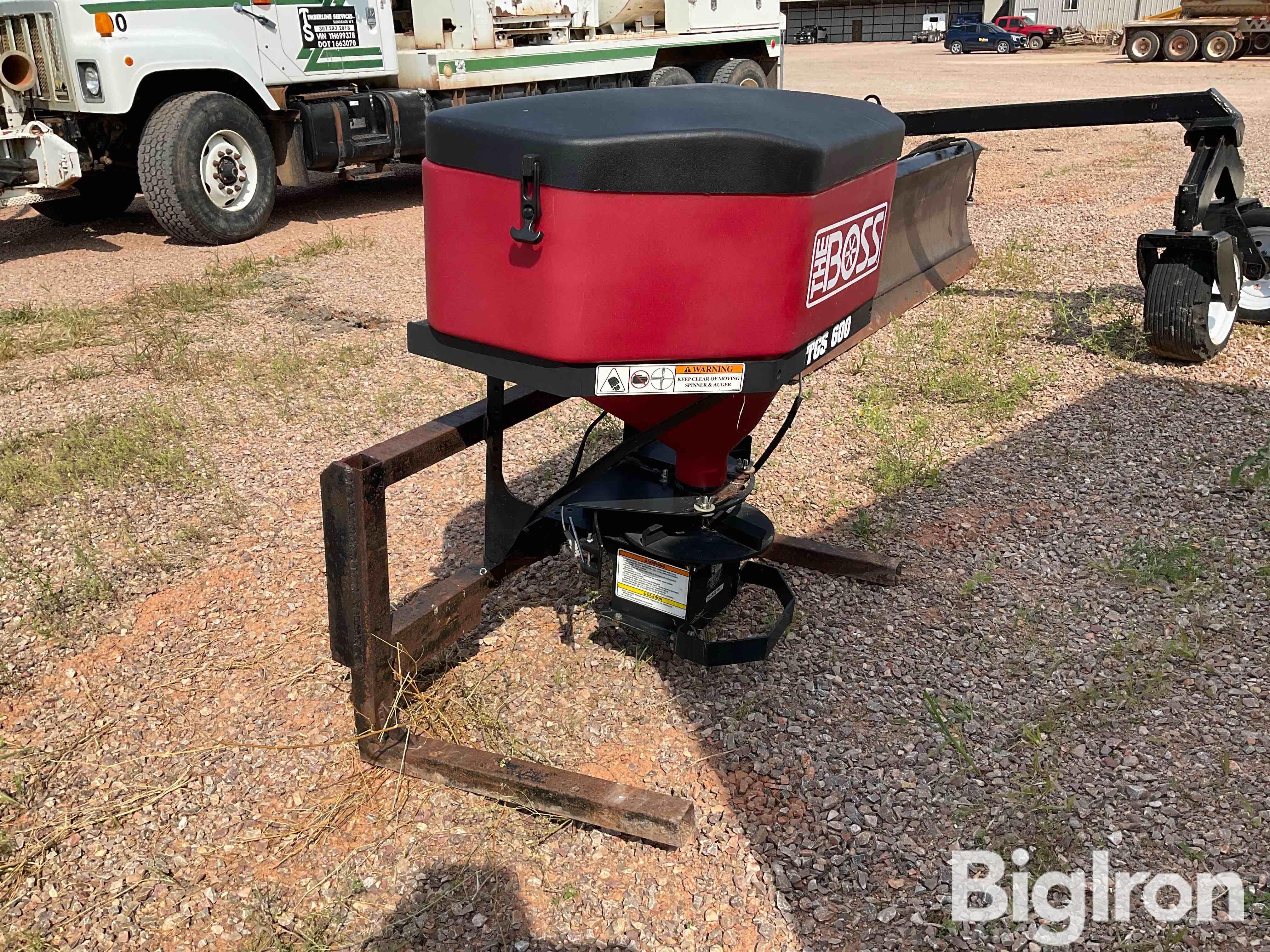 Boss TGS600 Salt Spreader w/ Electric Motor BigIron Auctions